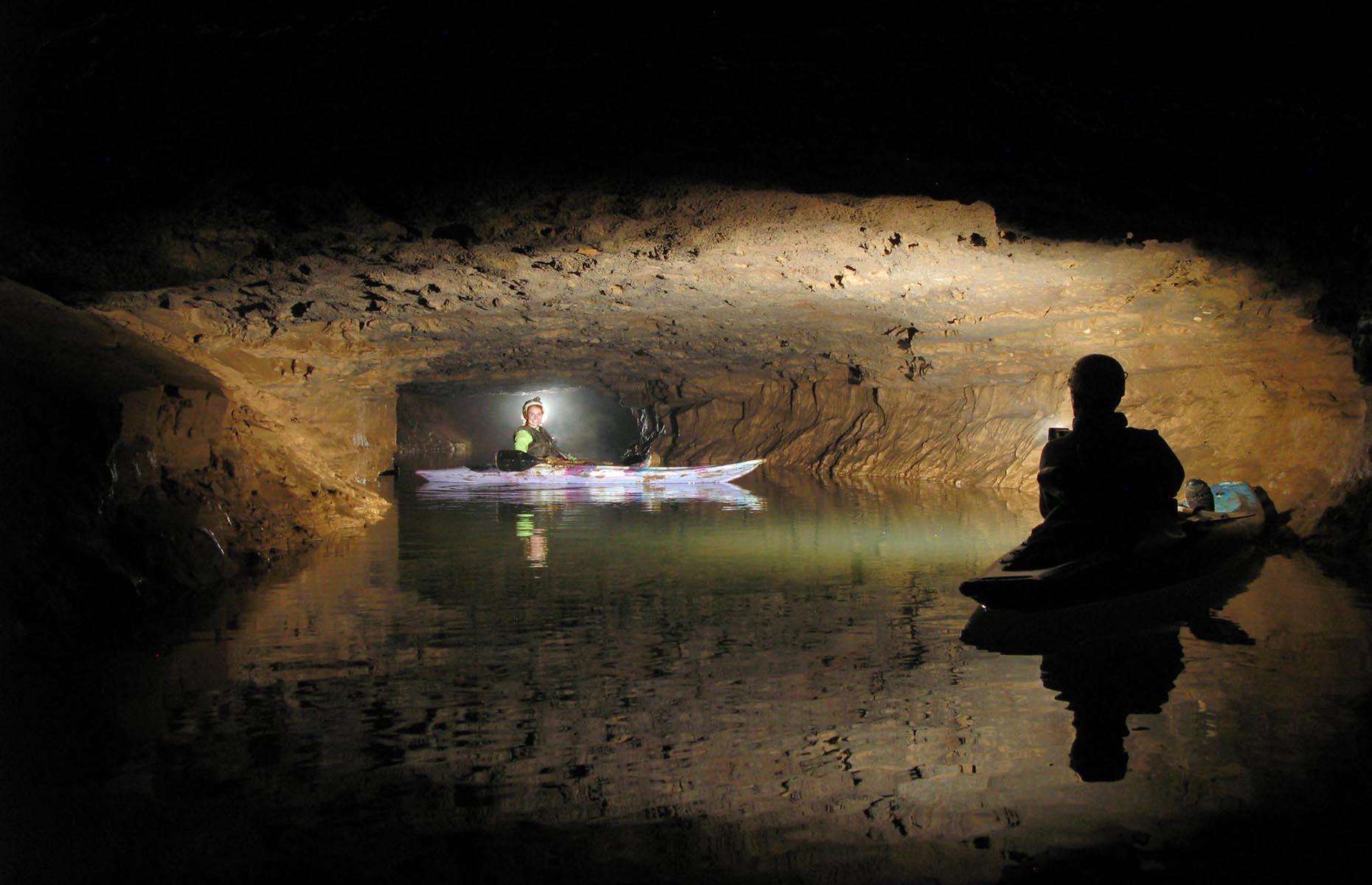 <p>The Binkley Cave system opened to public in 2013 as Indian Caverns and holds the title of the longest cave in Indiana, and in the top 10 longest caves in America. Activities on offer include cave tours and kayaking on a subterranean river (look out for cave crayfish). Take a look at <a href="https://www.loveexploring.com/galleries/90563/americas-most-stunning-natural-wonders">America's most stunning natural wonders</a>.</p>