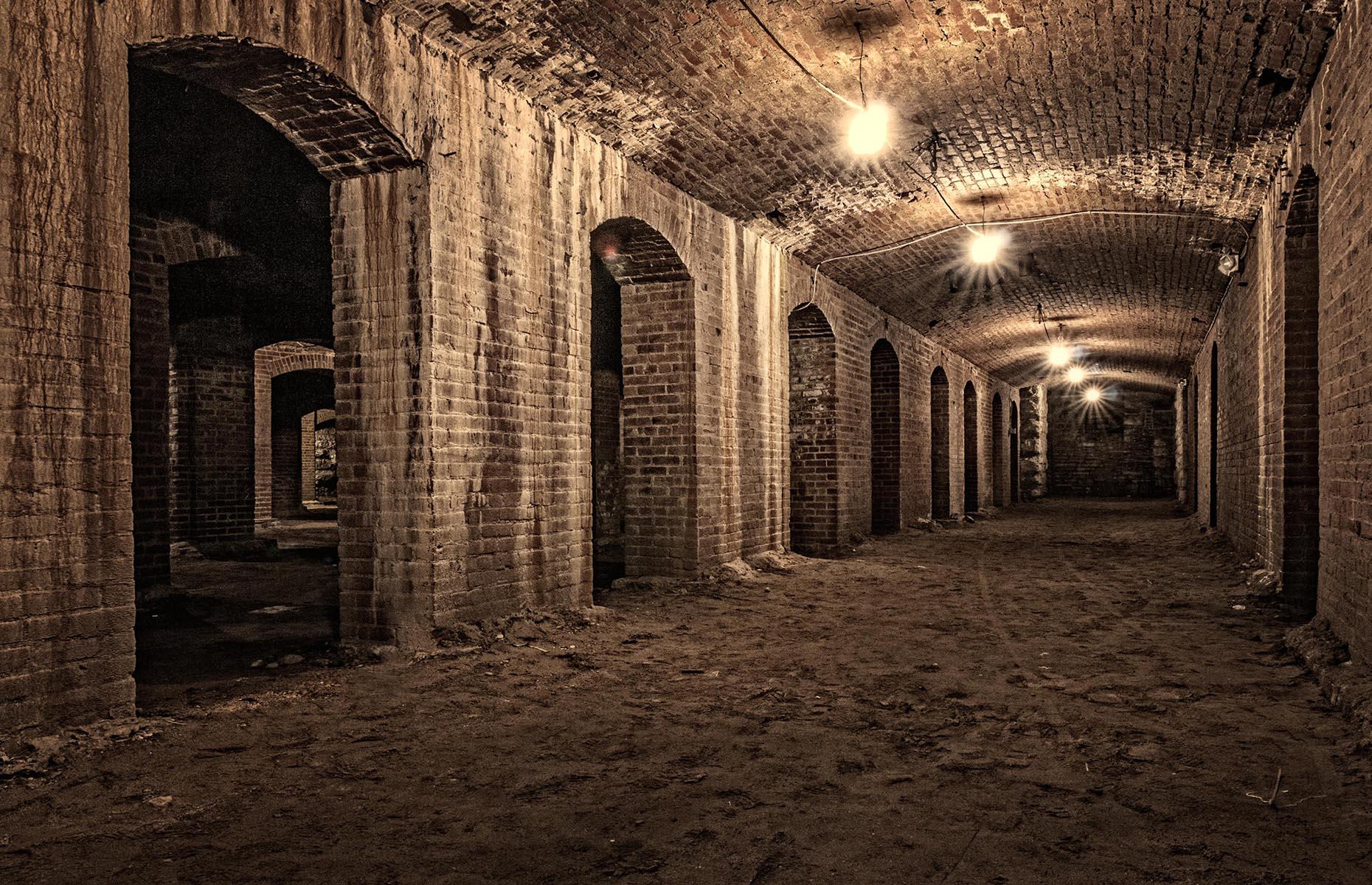 <p>Delve beneath the buzzing cafés of City Market in Indianapolis and you'll find an eerily quiet network of catacombs, stretching for 22,000 square feet (2,044sqm). The limestone and brick arches and pillars were originally the basement of Tomlinson Hall, a vast municipal building that was demolished after a fire in 1958. Note that due to COVID-19, <a href="https://www.indianalandmarks.org/tours-events/ongoing-tours-events/city-market-catacombs-tour/">organized tours are limited</a> and subject to change.</p>