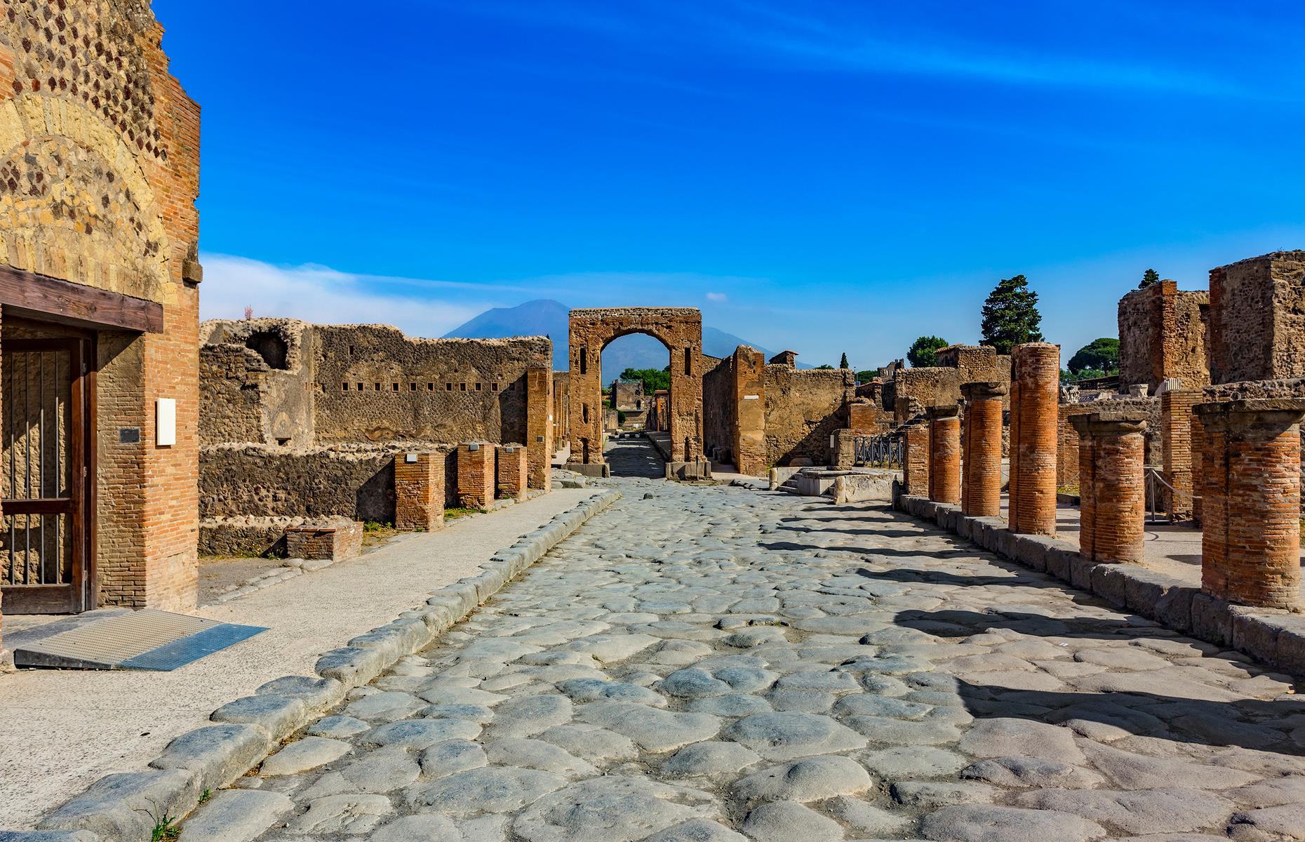 <p>The once prosperous Roman city of Pompeii at the southeastern base of Mount Vesuvius was devastated by an eruption in AD 79 that rained down ash and volcanic rock. When the city was rediscovered nearly 2,000 years later, everything, from buildings and even food and jewelry, had been perfectly preserved. Check out <a href="https://www.loveexploring.com/galleries/82255/pompeiis-secrets-that-are-only-just-being-uncovered?page=1">Pompeii's secrets that are only just being uncovered</a>.</p>