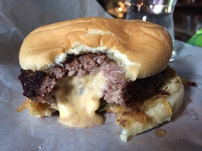 <p>Though the war over which restaurant invented it continues, Minnesota is the official home of the Jucy Lucy — a burger cooked with cheese on the inside that oozes out at the first bite.</p>