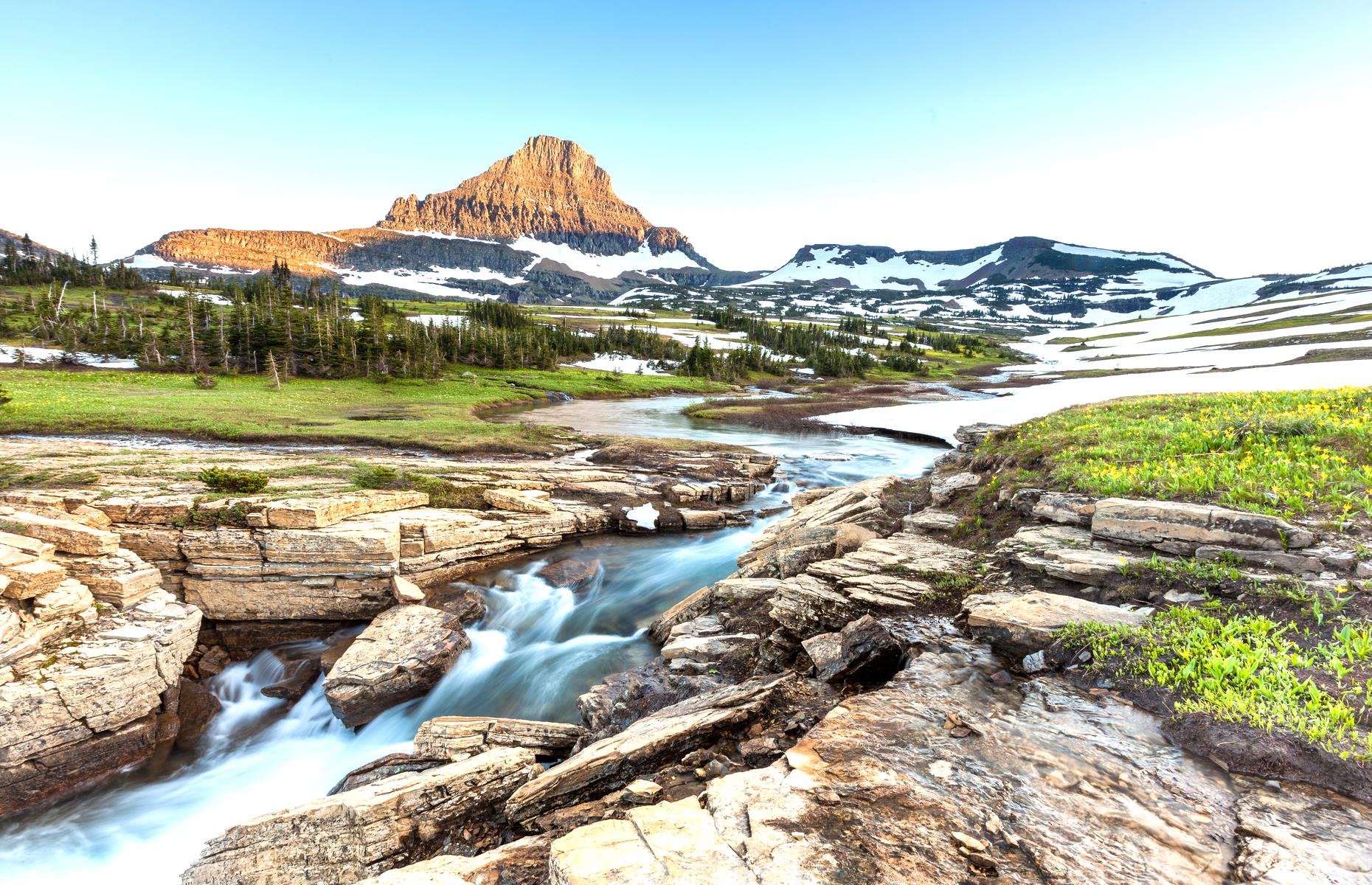 Slide 6 of 49: Glacier National Park in Montana regularly ranks in the top 10 most visited US national parks – but North Cascades, about 500 miles (805km) away in Washington state, remains blissfully off the radar. In terms of landscape, though, there's little between them: they each wow with blue lakes, snowy peaks, fir-covered hills and, of course, plenty of glaciers. 