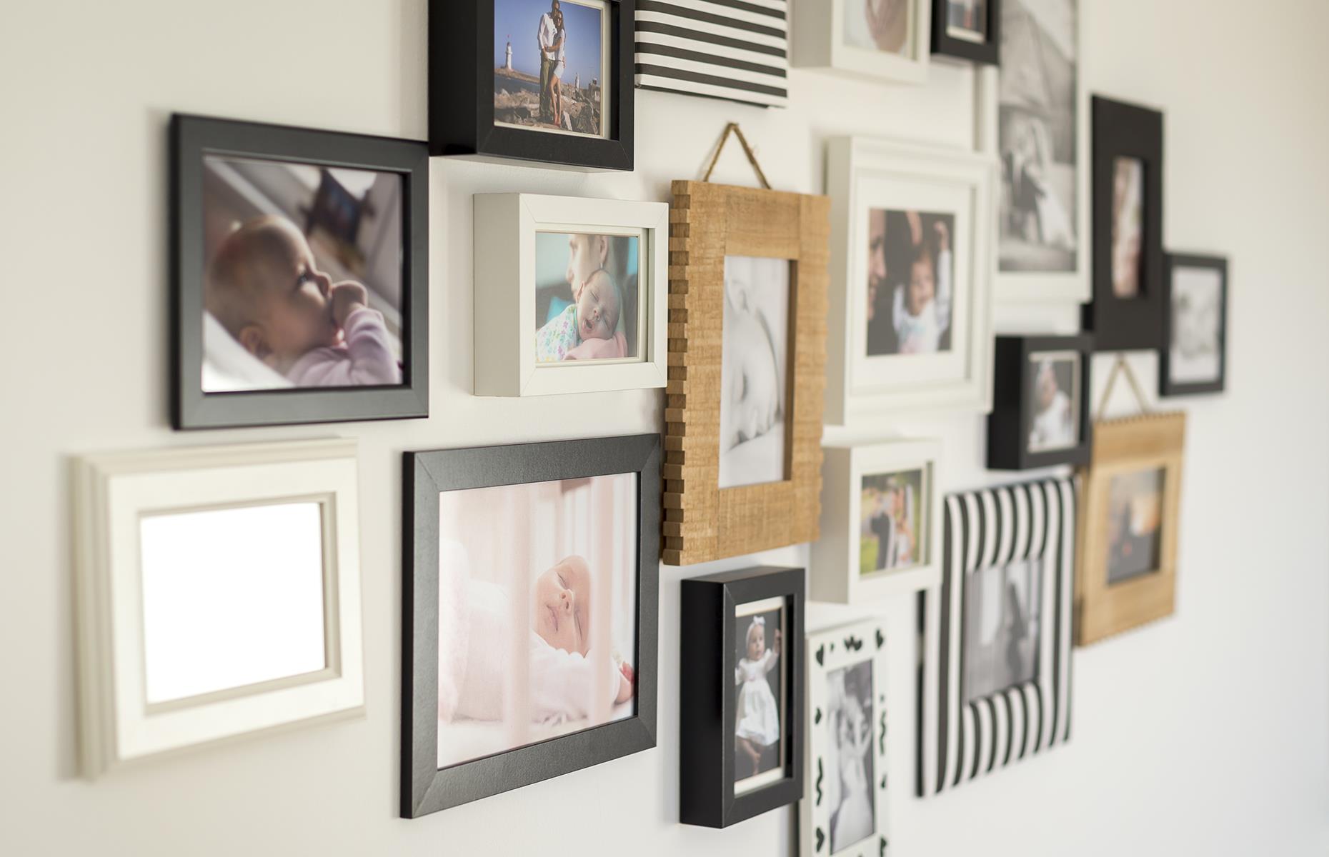 <p>A gallery wall for pictures of all your important people, past and present, is a beautiful way to make a house a home. Whether you have it running up the staircase, or displayed in the front room, it's something you can really individualize to work as a memory board and a stunning design feature.</p>