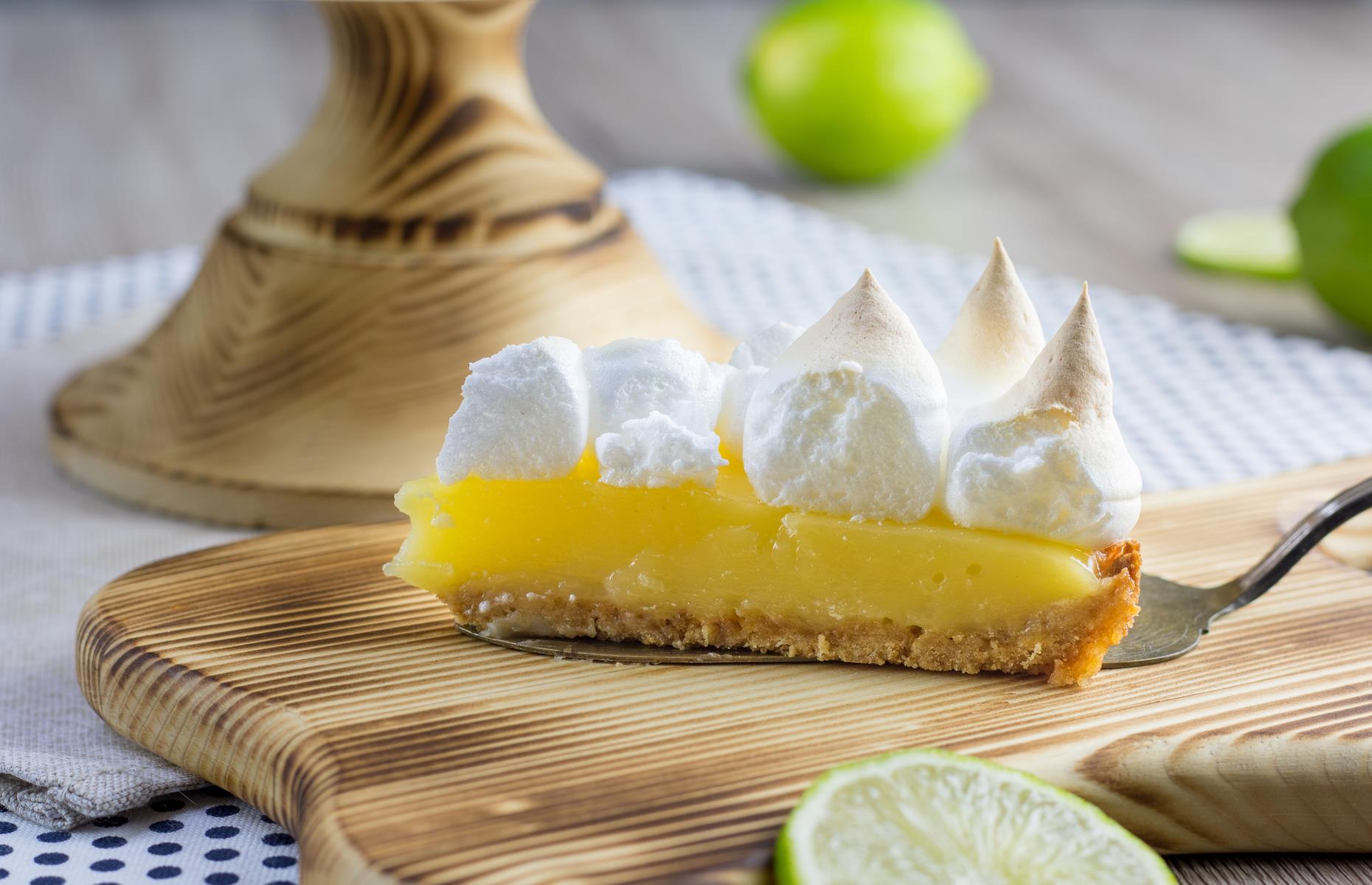 <p>Few foods are so intertwined with the identity of a place than key lime pie. The classic dessert is particularly ubiquitous throughout the Florida Keys archipelago. It’s a tangy treat, too, like a cheesecake made with a base of crushed-up crackers, with a cool, creamy condensed milk filling brightened by tart key limes and topped with meringue or whipped cream. Yet its origins have been called into question.</p>