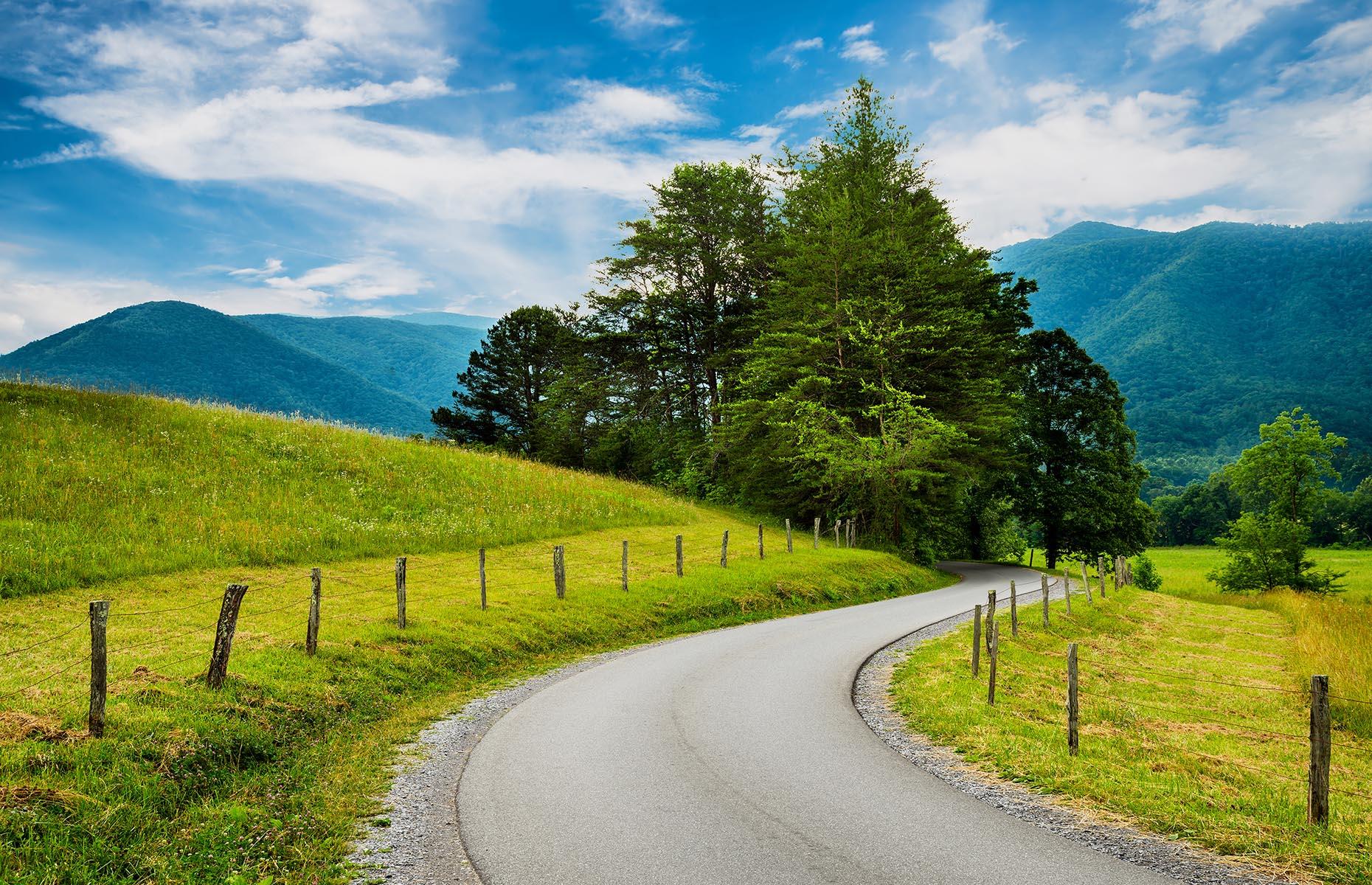 <p>When the city streets get too busy, Atlanta has some fantastic nature escapes up her sleeve. East you'll find the <a href="https://www.fs.usda.gov/conf">Oconee National Forest</a>, drive west across the Alabama border to the <a href="https://www.fs.usda.gov/detail/alabama/about-forest/districts/?cid=fsbdev3_002555">Talladega National Forest</a> or go north to the <a href="https://www.fs.usda.gov/conf">Chattahoochee National Forest</a> – all within an hour's drive. Drive another two hours north and you'll find yourself in the <a href="https://www.nps.gov/grsm/index.htm">Great Smoky Mountains National Park</a> (pictured). Covered in thick green forests, the towering peaks of the mountains are best seen from the highest point – Clingmans Dome.</p>