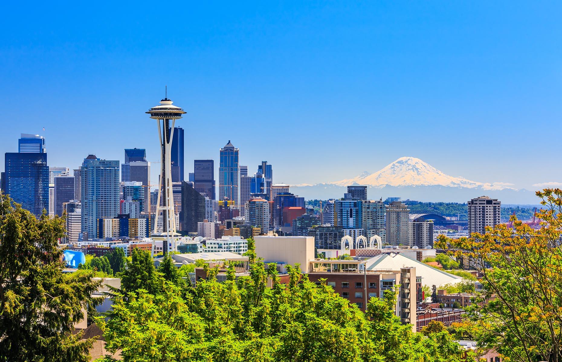 <p>In <a href="https://www.loveexploring.com/guides/74956/explore-seattle-the-top-things-to-do-where-to-stay-what-to-eat">Seattle</a> you’ll already feel like you’re in nature, even in the midst of skyscrapers. But despite the natural surroundings, including forests, water and mountains, there’s still a distinctly urban feel to the city with its innovative tech scene, a walkable waterfront full of shops and restaurants, and plenty of attractions. One highlight is the Seattle Center, where you’ll find the distinctive <a href="https://www.spaceneedle.com/">Space Needle</a> and <a href="https://www.mopop.org/">Museum of Pop Culture</a> (expected to reopen soon). You can <a href="https://visitseattle.org/">check the latest travel information here</a>.</p>