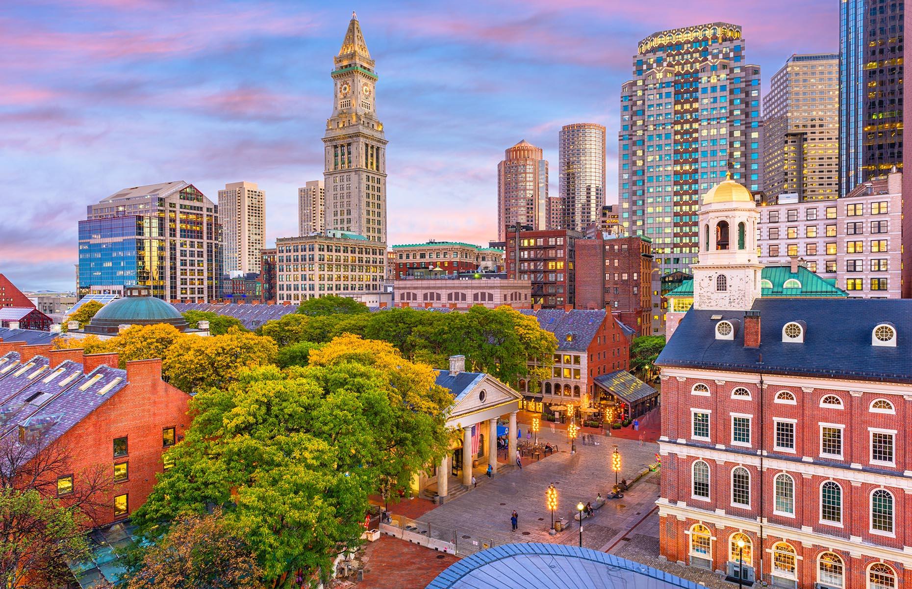 <p>New England’s largest city, <a href="https://www.loveexploring.com/guides/76558/explore-boston-the-top-things-to-do-where-to-stay-what-to-eat">Boston</a> is so popular for many reasons, namely its history and heritage, luxury hotels and great food and drink culture. When you visit, be sure to walk the famous two-and-a-half-mile (4km) long <a href="https://www.thefreedomtrail.org/">Freedom Trail</a>, which takes you on a historic visit through Boston’s neighborhoods and tells the story of the American Revolution. It’s also home to plenty of child-friendly attractions, including <a href="https://www.neaq.org/">New England Aquarium</a> and <a href="https://www.bostonchildrensmuseum.org/">Boston Children’s Museum</a>. Here's <a href="https://www.bostonusa.com/covid-19/">everything you need to know about visiting during COVID-19</a>.</p>