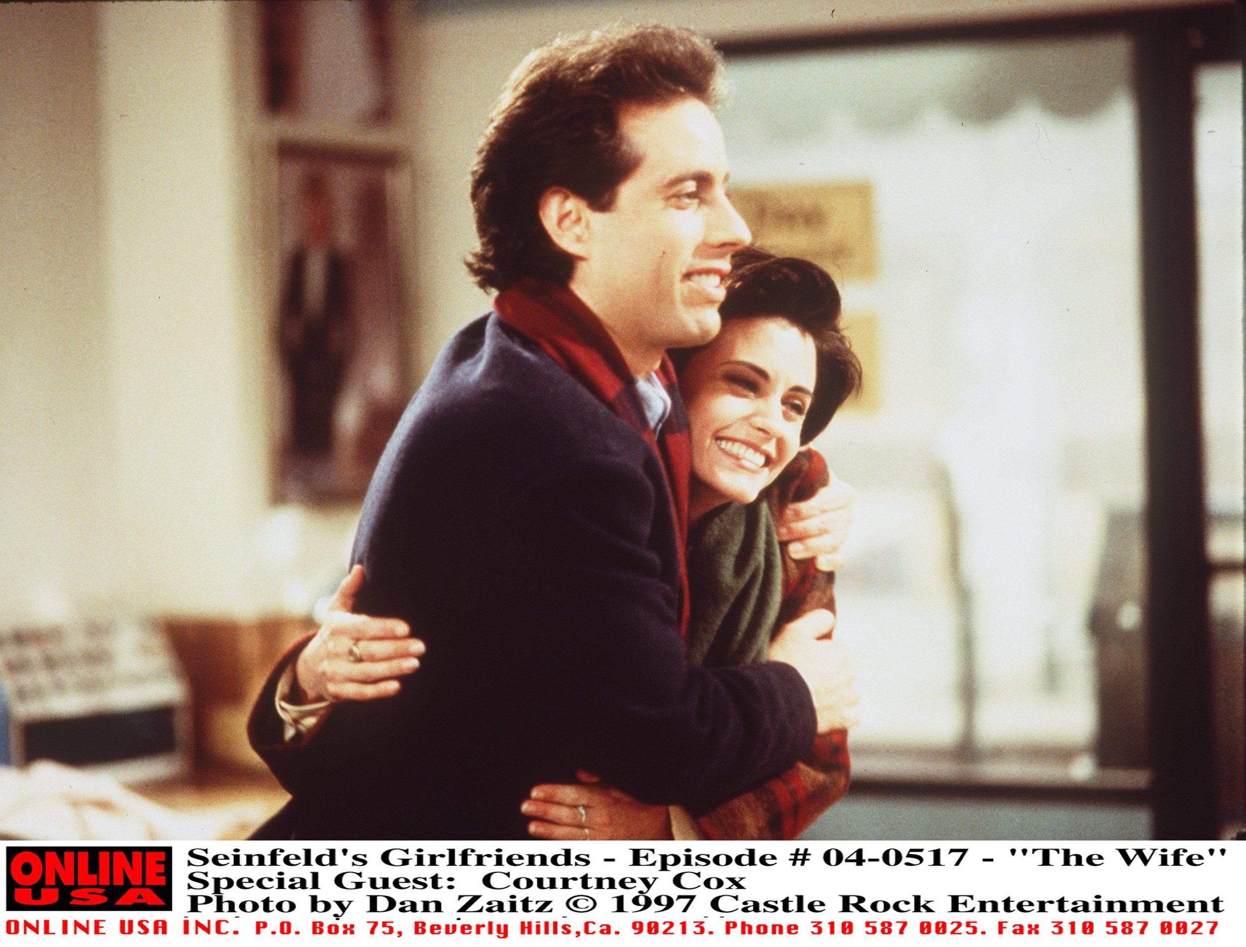 <p>Eventually Cox would be on arguably the only sitcom from the ‘90s comparable to “Seinfeld”: "Friends." Here, though, she plays one of the many women whom Jerry dated, and several of them went on to greater success. The casting agent for “Seinfeld” had an eye for talent.</p>