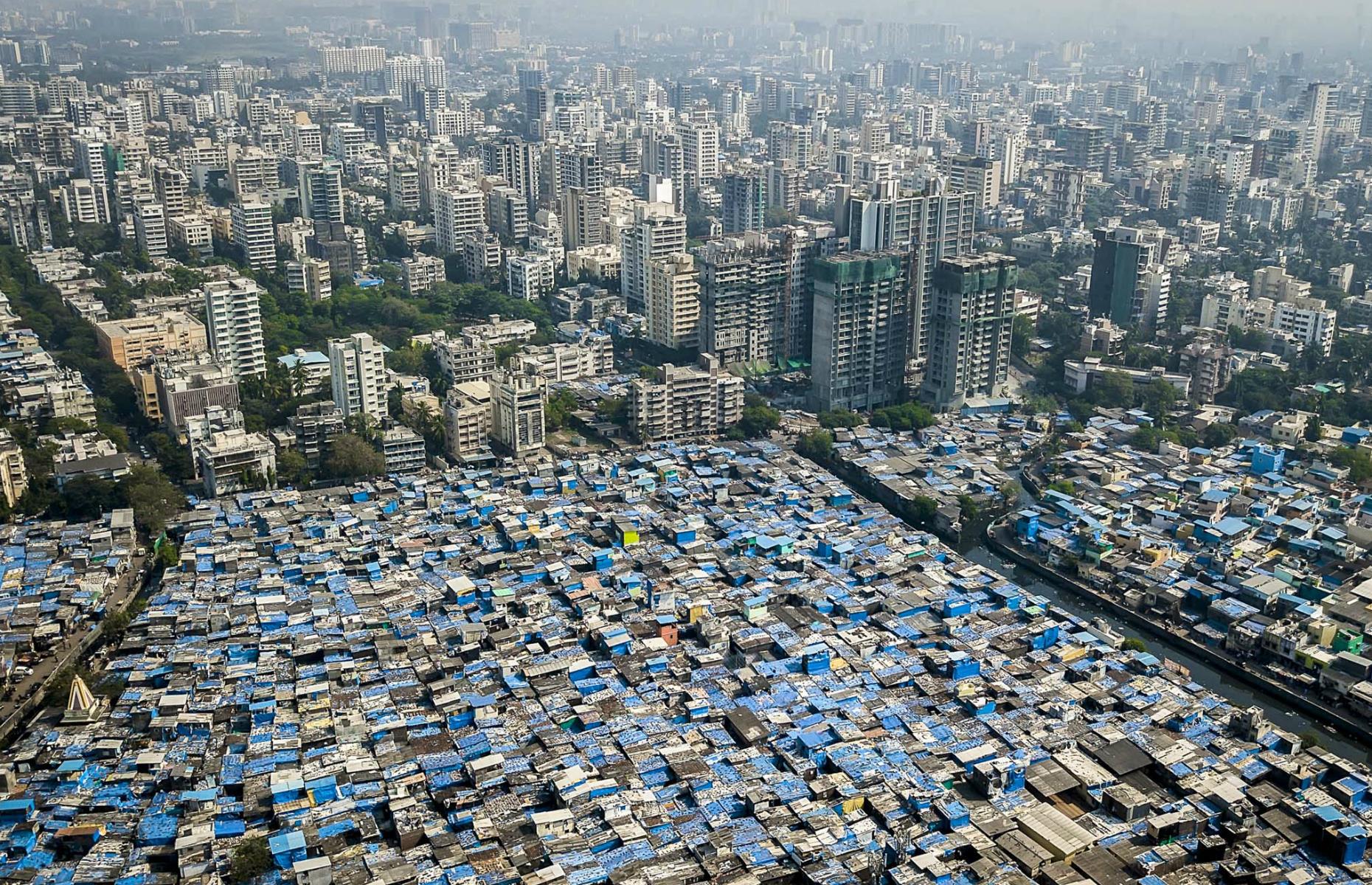 <p>Mumbai's Dharavi slum (pictured) is the largest in Mumbai, and the second largest in Asia, with an estimated one million inhabitants. What's even more shocking? The slum, which was the setting for the film <em>Slumdog Millionaire</em>, has a high literacy rate of 69%, making it the most literate slum in the country. This is due to India's failing economy, which has the worst levels of unemployment in 45 years according to a government survey, with many highly-educated people unable to secure work.</p>
