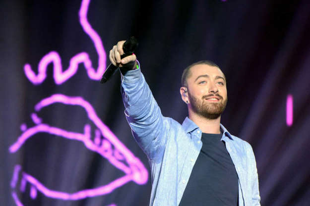 Slide 6 of 30: Sam Smith opted for the same surgeon as Adele for their procedure to correct unstable blood vessels in their vocal cords. The operation in 2015 was successful but kept the English singer away from a microphone for months.