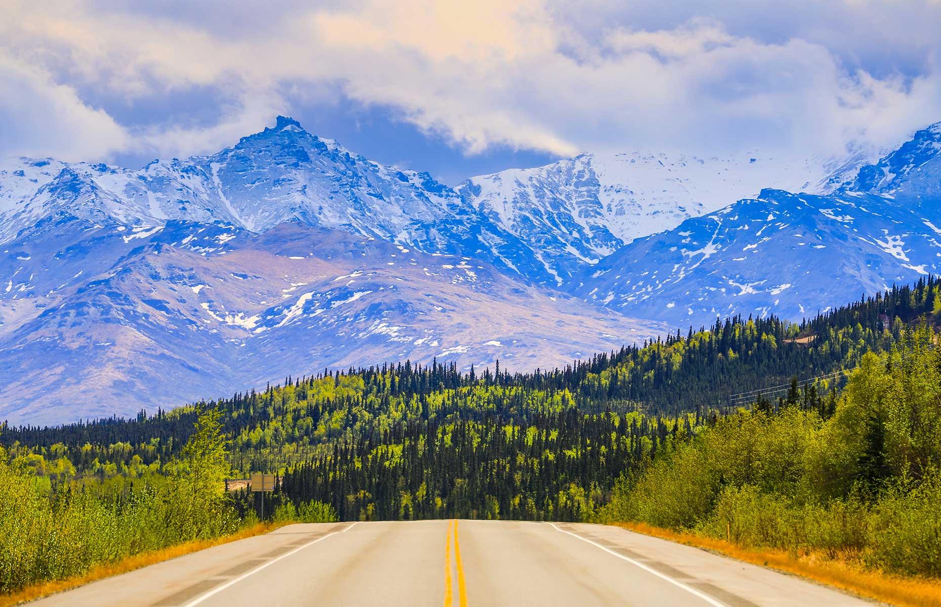 <p>The highway follows the eastern edge of Denali National Park before cutting across a corner of the vast wilderness, which sprawls over six million acres. The park’s alpine forest and mountain slopes are home to curly-horned Dall’s sheep, wolves, grizzlies and black bears. Fairbanks’ forested riverbanks and downtown offer further adventure. Visit in summer for the midnight sun, or from August to April for a chance to see the sky swirl with the Northern Lights. Love this? Now check out <a href="https://www.loveexploring.com/galleries/84609/stunning-us-spots-to-relax-in-your-rv-autumn-fall-2020?page=1">the stunning spots to relax in your RV this fall</a>. </p>