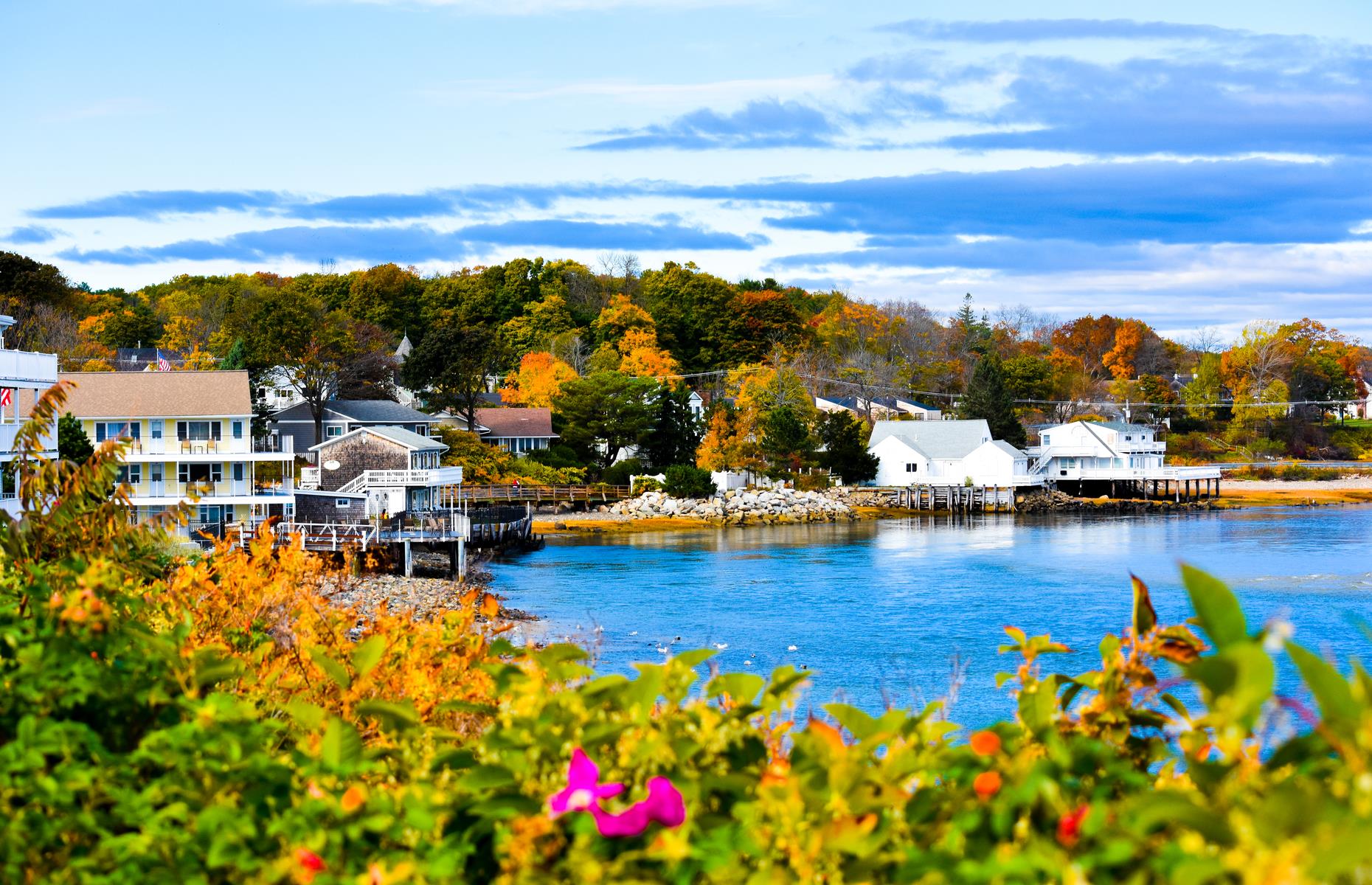 <p>Drivers can stop at Cape Elizabeth to see the lighthouse and walk out onto the craggy rocks, stroll on the sandy beaches of Kennebunkport, and hike around the salt marshes of <a href="https://www.fws.gov/refuge/Rachel_Carson/about.html">Rachel Carson National Wildlife Refuge</a> (note that the visitor center is currently closed). In Ogunquit, the lobstermen of Perkin’s Cove pull in their catch, then deliver sweet seafood to the town’s shacks and waterside restaurants. Now discover <a href="https://www.loveexploring.com/gallerylist/87456/americas-most-charming-seaside-towns">more of America's most charming seaside towns</a>.</p>