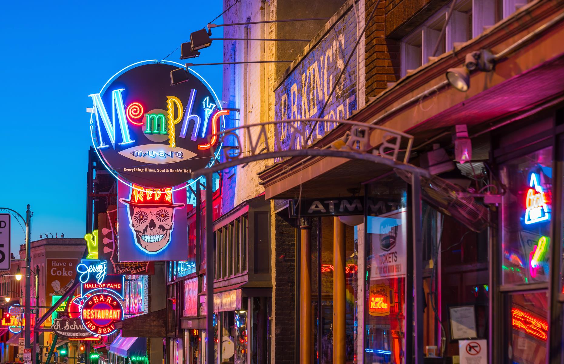 <p>This is the ultimate escape for music lovers – or anyone who likes their road trips to come with equal doses of culture and fun. Memphis is home to <a href="http://www.bealestreet.com/">Beale Street</a> – with its fizzing neon signs, blues bars, BBQ joints and record stores – and <a href="https://www.graceland.com/">Graceland</a>, former house of the King of Rock 'n' Roll. Elvis’ mansion lives up to the hype thanks to a stylish tour that takes visitors past the Jungle Room and to the singer’s grave. Guests are asked to <a href="https://www.graceland.com/covid">check Graceland's safety protocols</a> before visiting. </p>