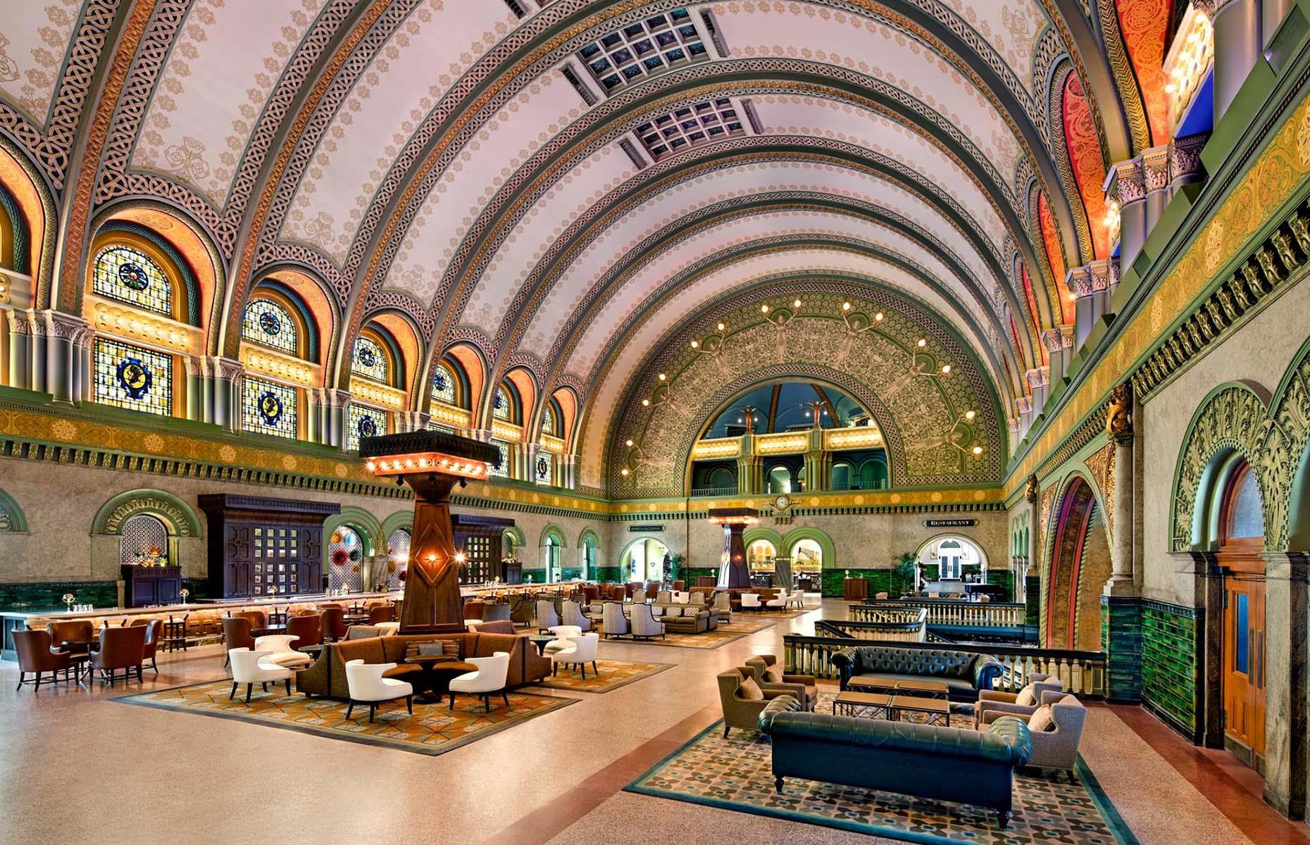 These Are The Most Luxurious Hotel Lobbies In The World