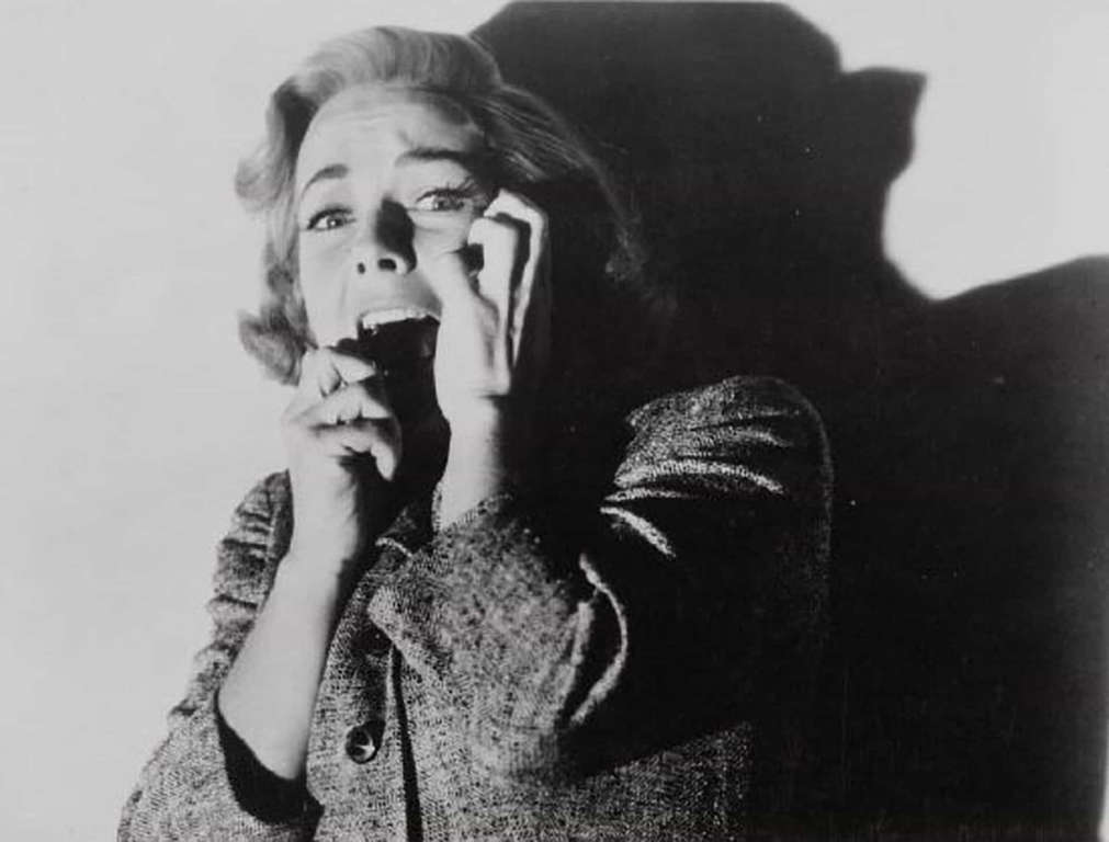 Diapositiva 8 de 32: Alfred Hitchcock cambió el personaje de Marion Crane que Robert Bloch había ideado para su novela, en la que tan solo decía una frase, y lo convirtió en todo un icono del cine. Las escenas de la película tienen mucho más suspense y más sorpresas que el libro.