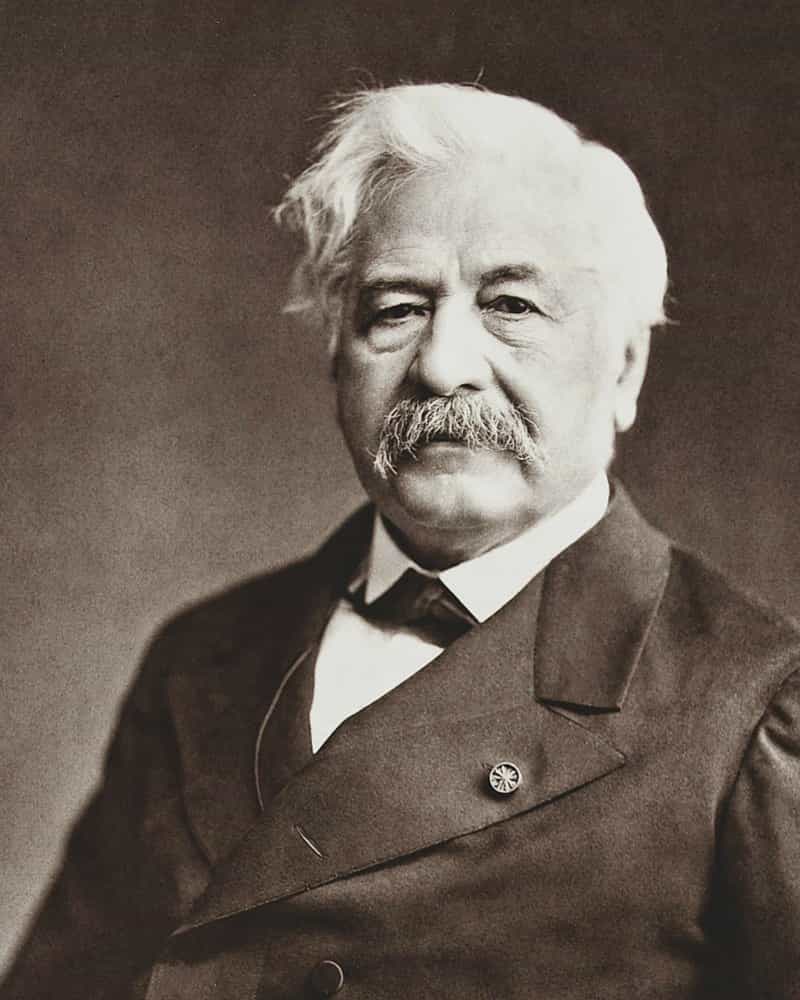 French diplomat Ferdinand de Lesseps was the inspiration behind the idea to construct the Panama Canal. He was responsible for building the Suez Canal, completed in 1869.