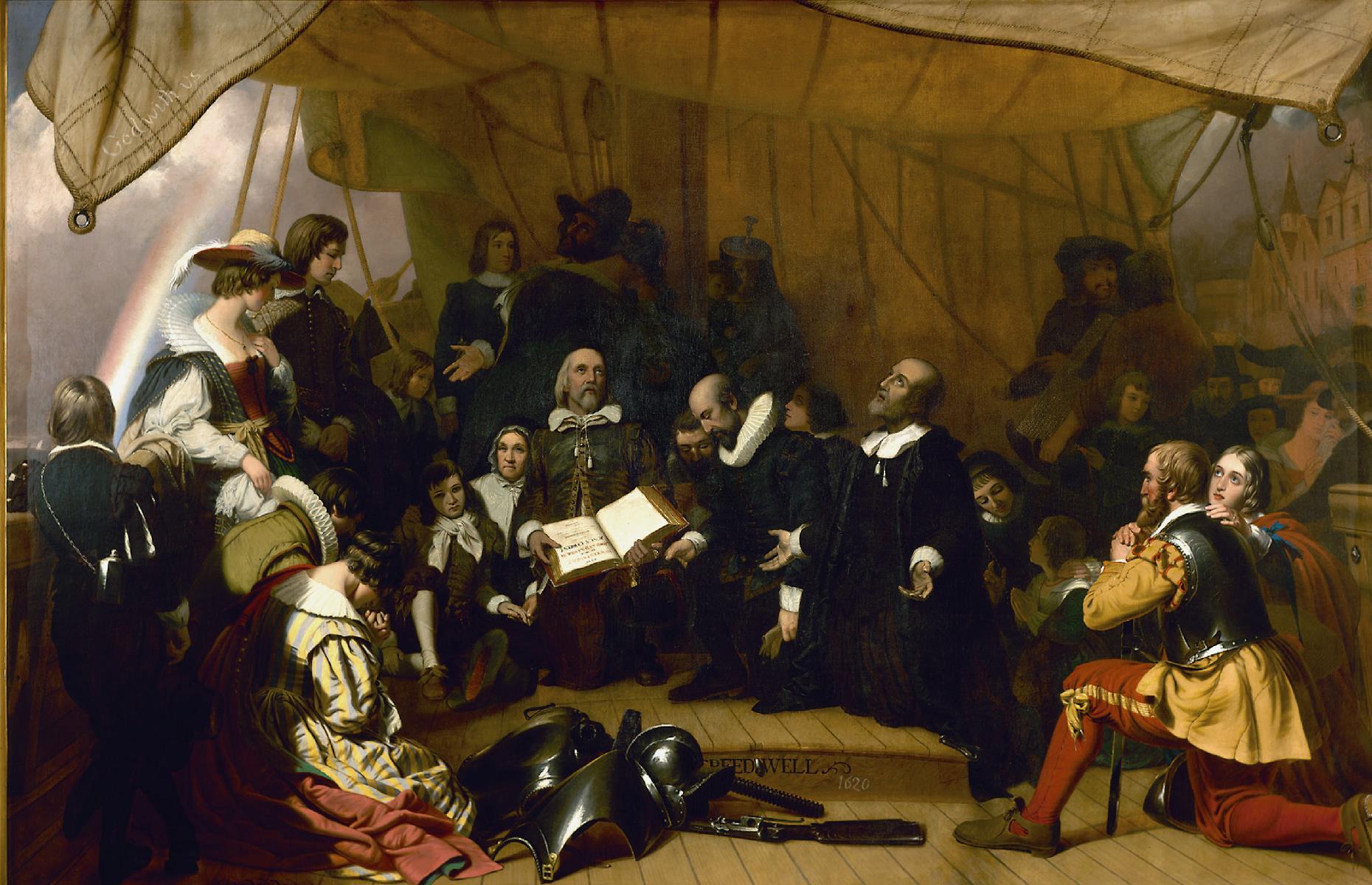 The story of the Mayflower begins back in the 17th century with the Pilgrims – or the Saints, as they were known then. This was a band of Protestant Separatists (many from Scrooby, Nottinghamshire, UK) who were disillusioned with the state of the Church of England at this time. This stalwart religious group wished to disentangle themselves from the institution’s supposed corruption and begin their own, novel church elsewhere. And so, their journey began.