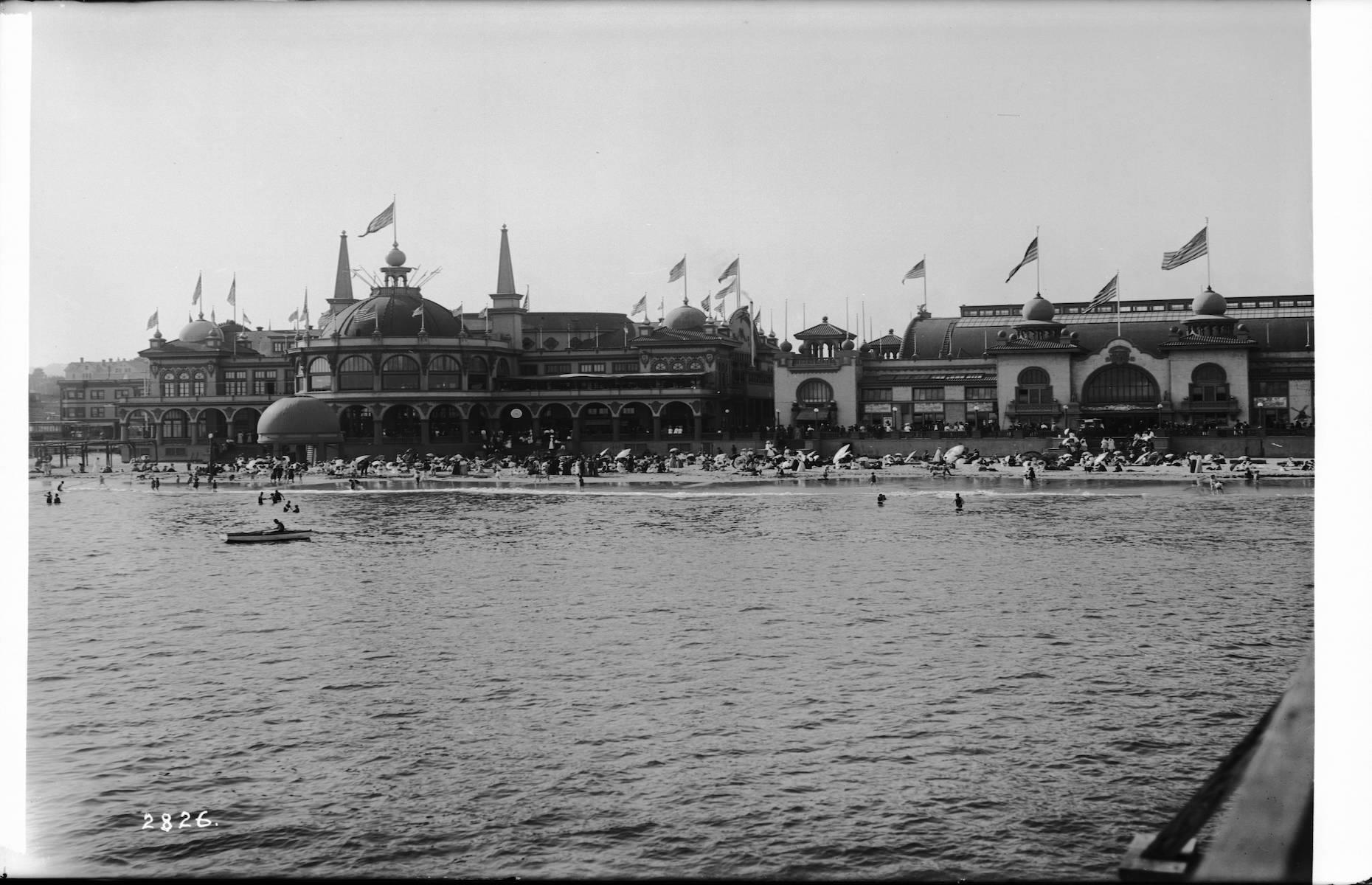 California’s beloved Santa Cruz Beach Boardwalk is the oldest theme park in the state. It was built by local businessman Fred Swanton in 1907 and offered quintessential seaside fun with turn-of-the-century rides, an indoor saltwater bath house, casino and ballroom. Today the boardwalk is a registered historic landmark, as are two of its still-functioning rides – the 1911 Looff carousel and the Giant Dipper roller coaster which opened in 1924.