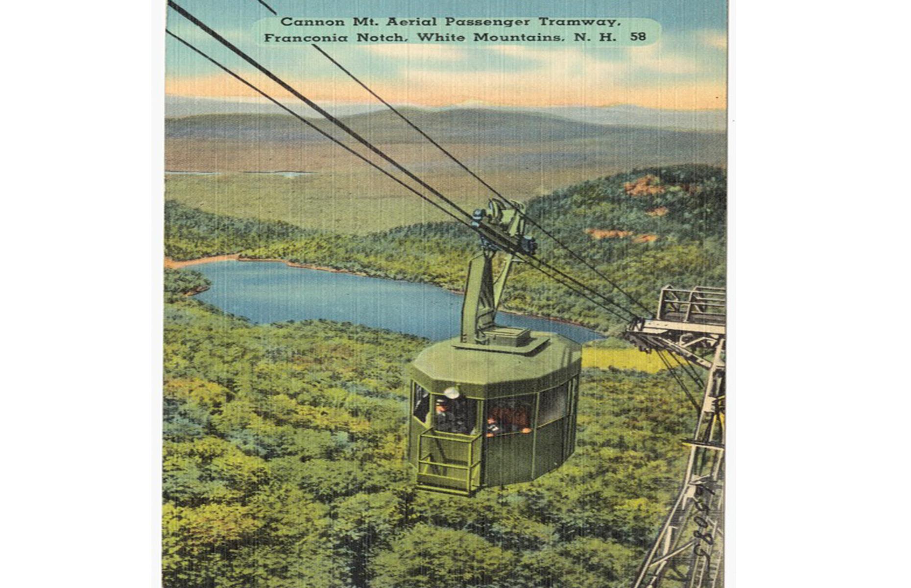 <p>New Hampshire’s Cannon Mountain was the site of the very first aerial tramway in north America, which ushered in ski and summer tourism to the area. It was constructed in 1938 after champion downhill skier Alexander Bright returned from a trip to Europe's ski resorts and rallied local investors, lawmakers and contractors to construct their own tramways. It quickly became a major tourist attraction, carrying 163,000 passengers in its first year. It ceased operation in 1980 and a new one was built.</p>