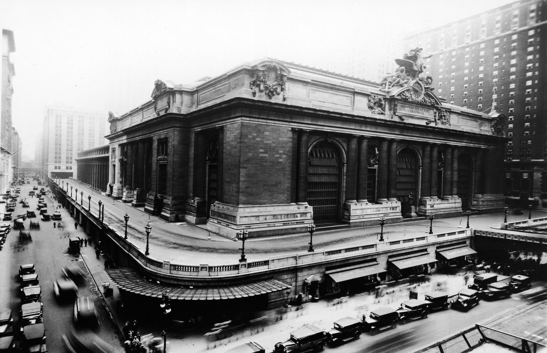 The first Grand Central Terminal was built in 1871 by shipping and railroad magnate Cornelius Vanderbilt, but the stunning New York landmark we know today opened to the public in 1913. More than 150,000 people went along to celebrate the opening of the Beaux-Arts-style terminus. In the 1930s, its boom years, Grand Central Terminal became the busiest train station in the country and housed an art gallery, newsreel movie theater and a rail history museum.