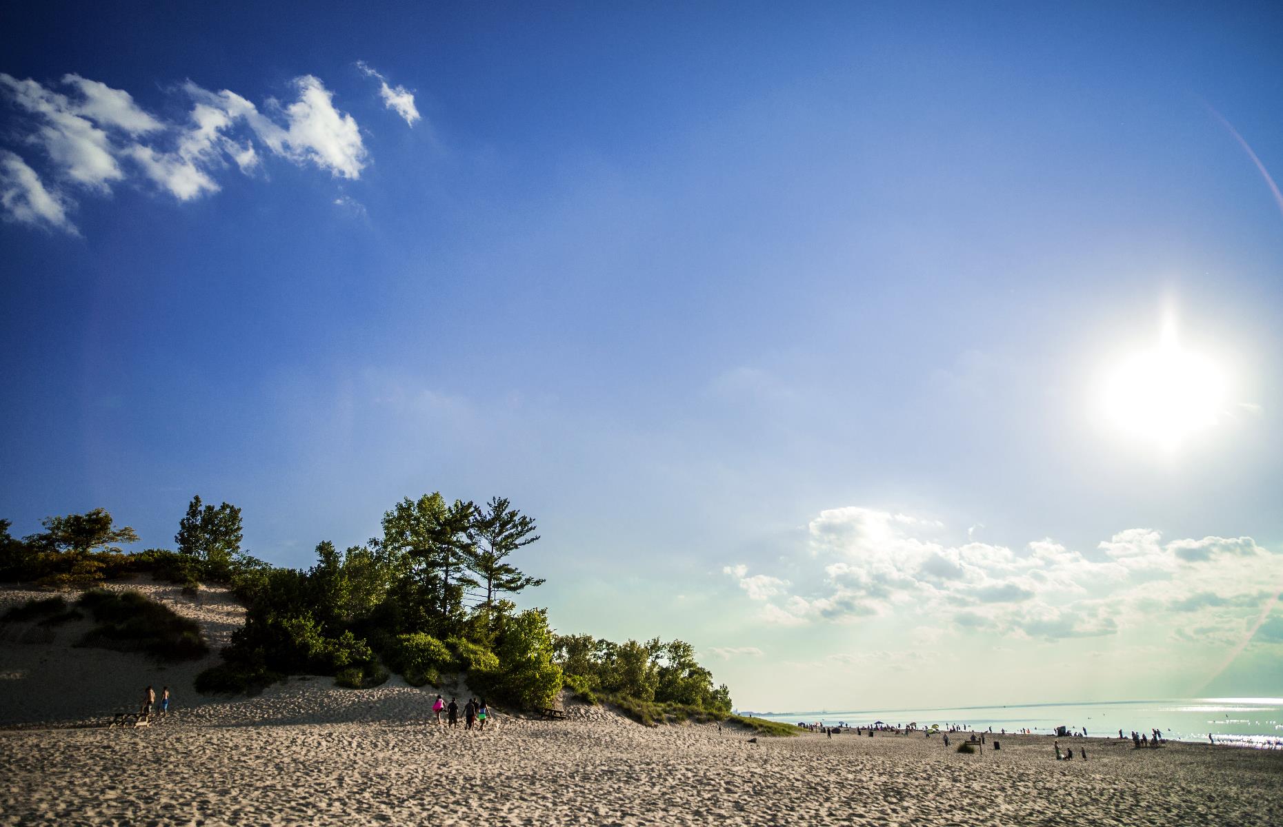 <p>One of America's newest national parks, <a href="https://www.nps.gov/indu/index.htm">Indiana Dunes</a> is one to add straight to your bucket list. Some 15 miles (24km) of sand hem the mighty Lake Michigan, while an impressive 50 miles (80km) of trails lace through diverse terrain from dunes to woodland. And the best thing? You can explore most of its gloriously sandy expanse for free – only <a href="https://www.nps.gov/indu/planyourvisit/fees.htm">West Beach</a> charges a fee for vehicles. </p>