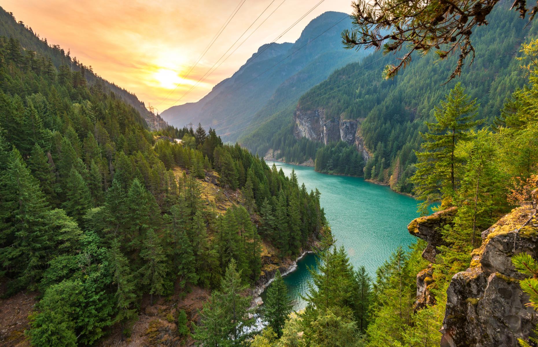 <p>Beautiful <a href="https://www.nps.gov/noca/index.htm">North Cascades</a> – with its lakes, glaciers, mountains and dense forestland – is one of the most underrated sites in the national park system, and among the 10 least visited. When you consider the fact that the park is entirely free, this fact becomes all the more mystifying. You can experience this unspoilt wilderness on myriad trails, which range from straightforward hikes (the Bridge Creek Trail) to much more strenuous and challenging undertakings (the Sourdough Mountain Trail). Pictured is Diablo Lake, in the Ross Lake National Recreation Area. Be sure to check for any new <a href="https://www.nps.gov/noca/planyourvisit/conditions.htm">park alerts</a> before you go.  </p>