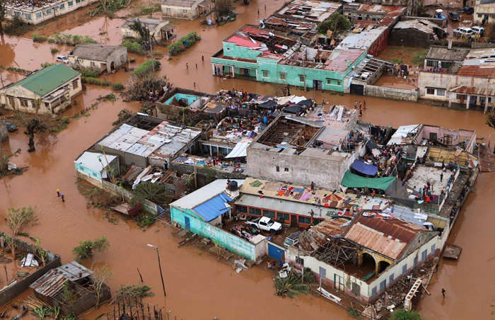 62 of 64 Photo in Gallery: One of Africa and the Southern Hemisphere’s most damaging cyclones swept through Mozambique, Malawi and Zimbabwe in March 2019, with winds of 106 miles per hour (171km/h) blazing a trail of destruction. It caused extensive flooding, killed thousands, devastated homes and destroyed crops.