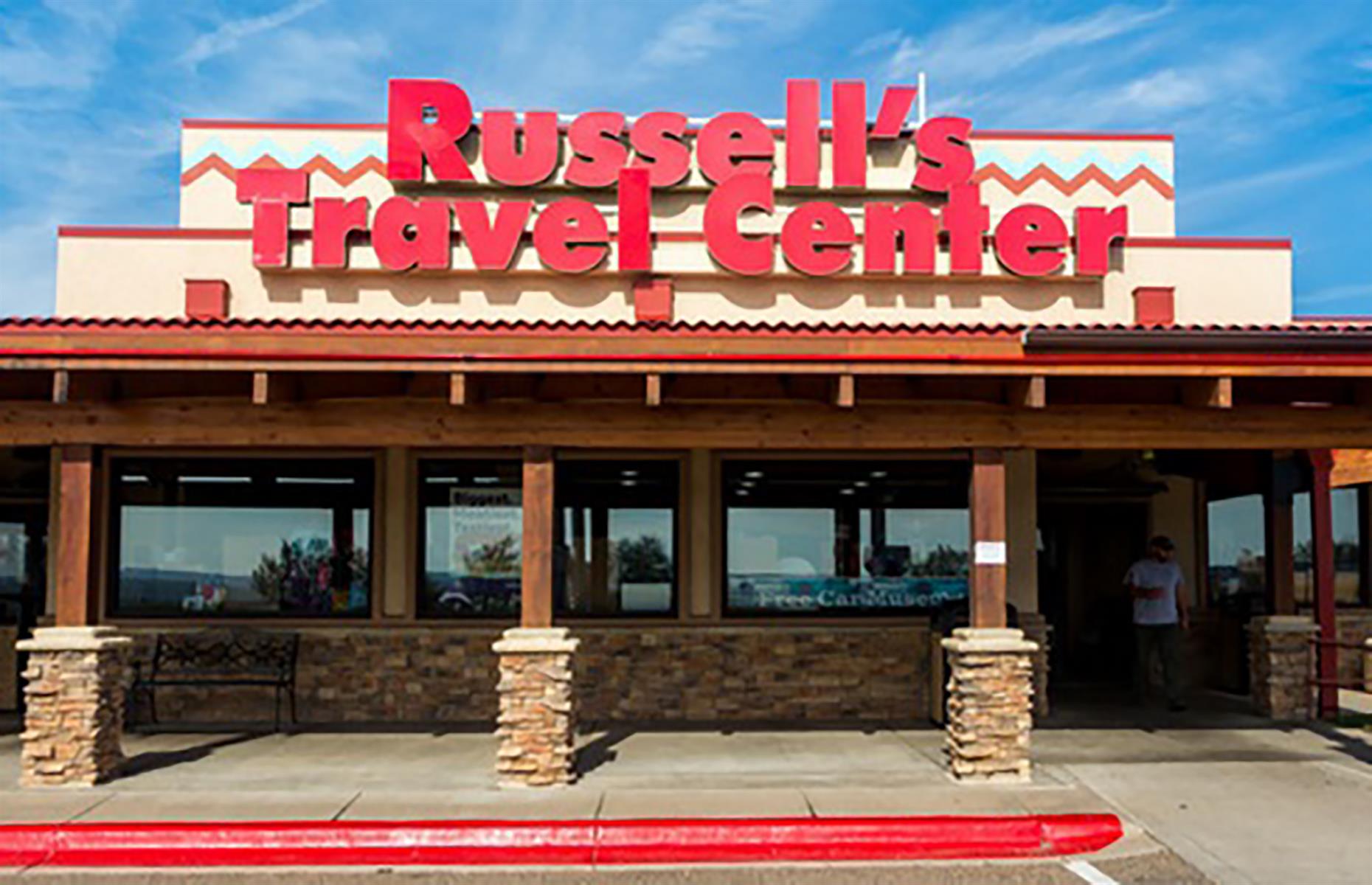 <p>On the cusp of New Mexico and Texas, Russell’s Travel Center offers truckers a historic Route 66 experience with its classic diner and <a href="https://www.yelp.com/biz/russells-travel-center-glenrio?sort_by=date_desc">vintage car museum</a>. While there are plenty of standard burgers on offer, why not opt for a Tex-Mex dish. <a href="http://www.russellsttc.com/diner.php">The burrito plate</a> with beans, rice and green or red chili will keep you full until your next stop.</p>