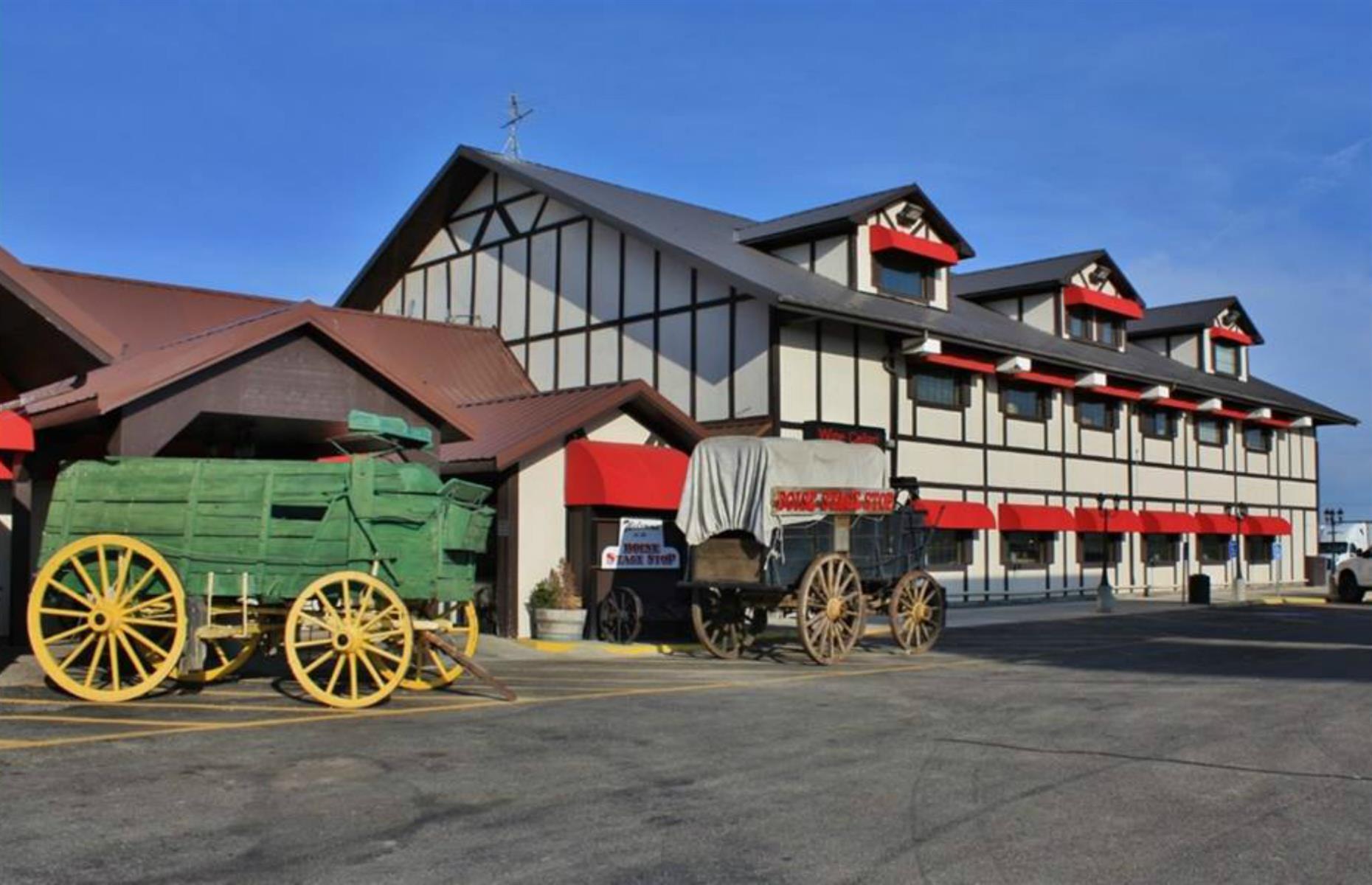 <p>Stop by one of the <a href="https://www.uberfreight.com/blog/best-truck-stops-in-america">best-loved truck stops</a> in the US, Boise Stage Stop. It opened in 1891, making it one of the oldest businesses in Idaho. It’s known for <a href="https://www.boisestagestop.org/restaurant">its fantastic steakhouse</a> which serves sirloin with crispy shrimp and hearty burgers. You can even get a T-bone at breakfast.</p>