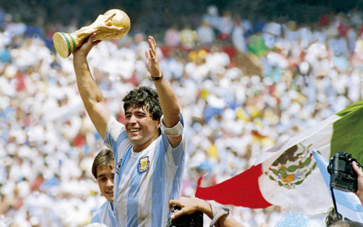 15+ Maradona And Argentina Football Duo Pics