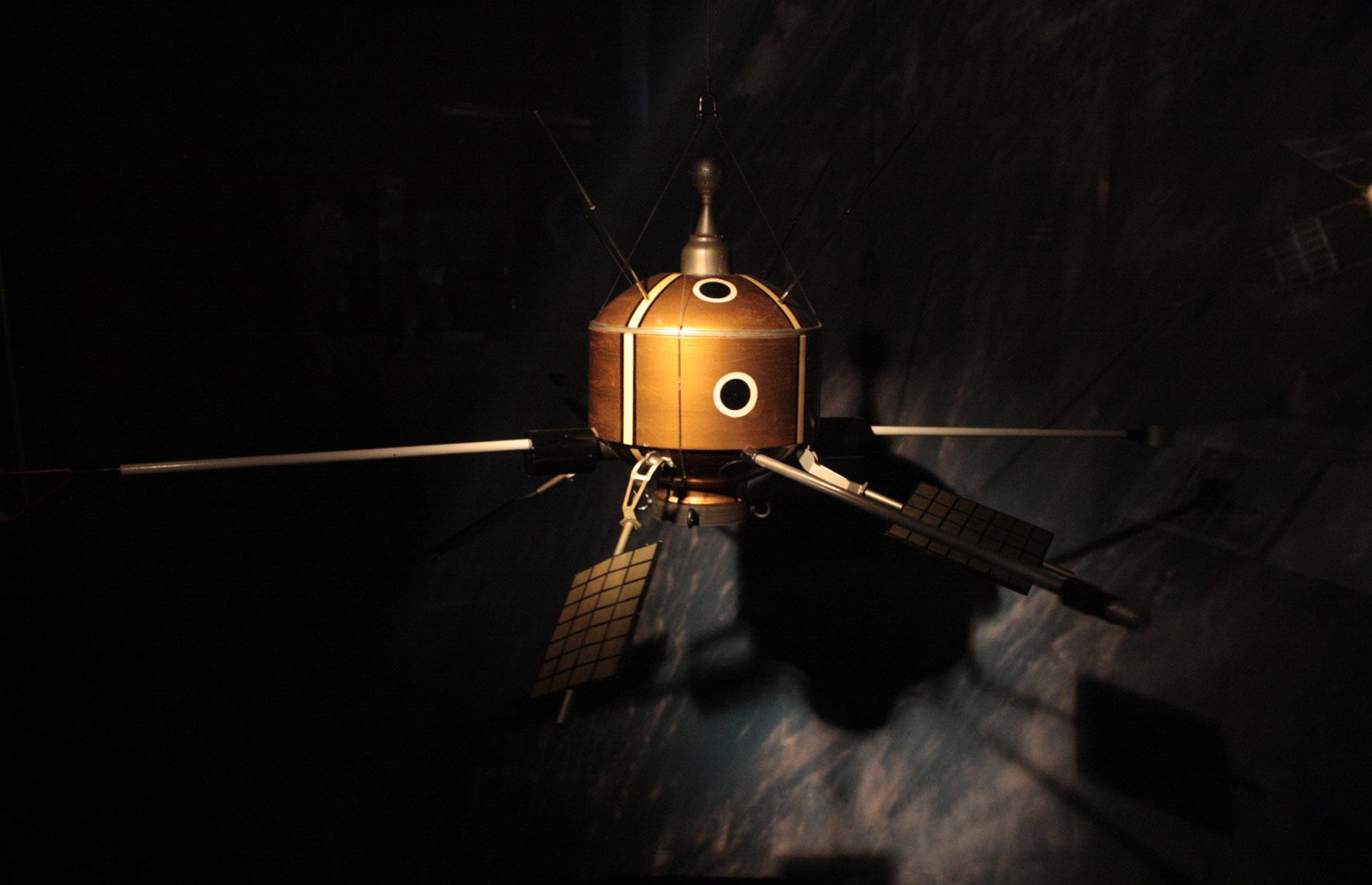 <p>Ariel 1, which was named after a spirit in Shakespeare's <em>The Tempest</em>, was the UK's first satellite and the first that wasn't American or Soviet. Launched on 26 April 1962, the British spacecraft remained in orbit until 24 April 1976 when it came crashing down to Earth.</p>