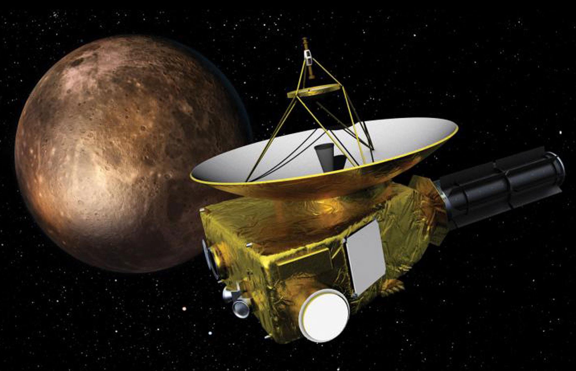 The fifth artificial object to make it past the Solar System, the New Horizons probe was launched by NASA in 2006 and is currently on its way to the Kuiper belt object, having passed Pluto. The craft's final destination is the constellation of Sagittarius, if it survives the unimaginably long journey.