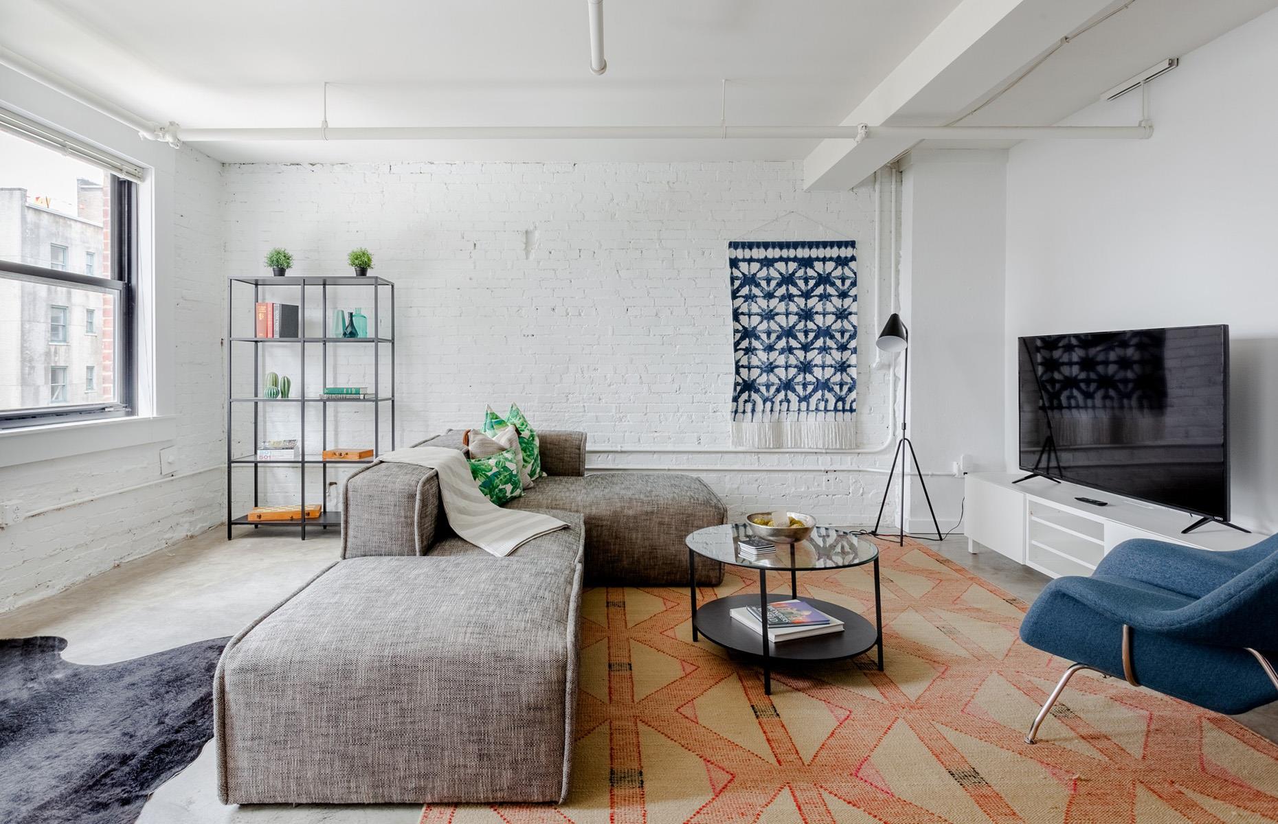 <p>Centrally located in downtown St Louis, <a href="https://www.airbnb.co.uk/rooms/plus/20933383">this stunning penthouse</a> loft features an open layout, large windows letting in plenty of light and a very modern and minimalist design with exposed brick walls and colorful accents adding a final flourish. The one-bedroom home is available to book from $60 a night and has a full kitchen, bathroom and an open-plan living and dining area. It's worth noting that the marble tulip kitchen table was designed by the same people who worked on the famous St Louis Arch. Love this? Now check out <a href="https://www.loveexploring.com/gallerylist/73091/the-most-stunning-airbnb-in-every-state-and-dc-2020">the most beautiful Airbnb in every state and DC</a>.</p>