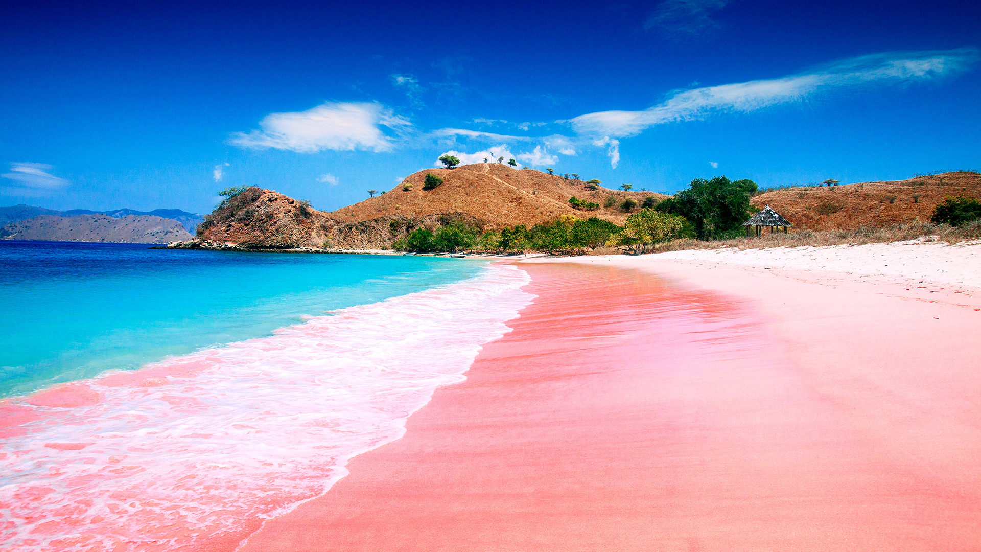 Pink Sands Beach, о. Харбор, Багамы