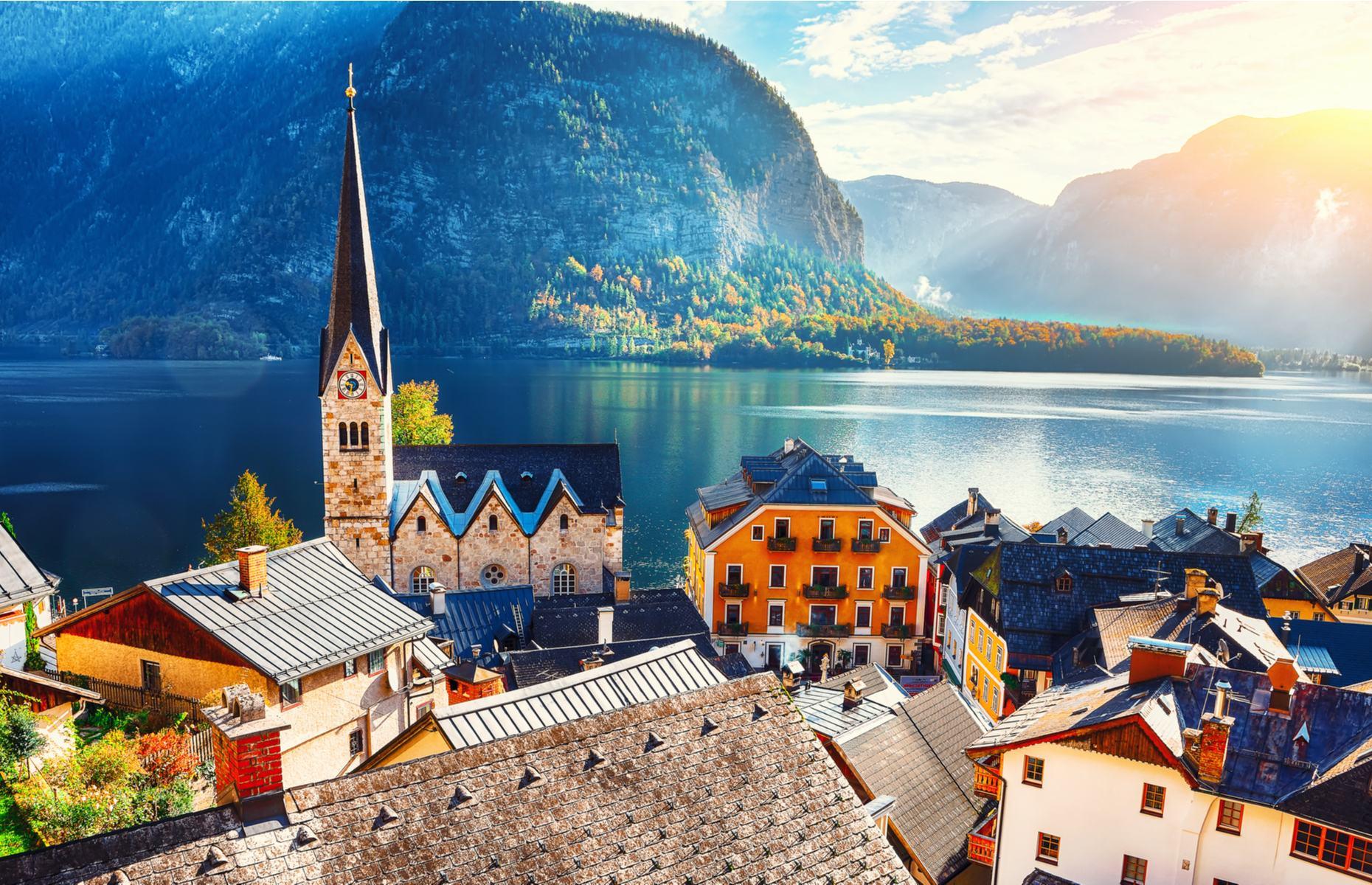<p>Although an 18th-century fire destroyed many of the medieval wooden buildings here, Hallstatt still retains much of its original beauty. Located in Upper Austria, the town grew wealthy from its trade in salt since prehistoric times, and its relative isolation means it has kept its picture-postcard appearance. Mountain-fringed Hallstatt is also said to be the inspiration for Arendelle in the Disney franchise <em>Frozen</em>.</p>