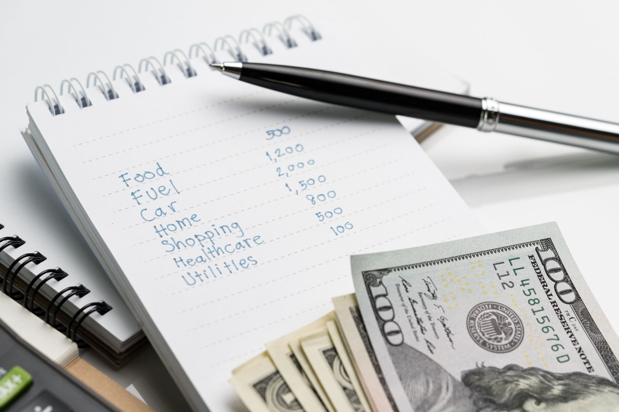 <p>This should include everything from big expenses, such as your mortgage or rent payment, to your “fun” money for eating out or spur-of-the-moment purchases.</p><p>Make note of your fixed expenses and your variable expenses. Your fixed expenses will stay static month over month, such as your cable bill, mortgage payment and any other <a href="https://www.magnifymoney.com/compare/personal-loans/">fixed-rate installment loan</a> payments you may have. Your variable expenses are a bit harder to estimate, and include purchases like groceries, clothing and utility bills.</p><h2>  <b>Fixed expenses</b> </h2><p>A list of common monthly expenses:</p><p>Mortgage or rent payent</p><p>Auto loan payment and insurance</p><p>Student loan payment</p><p>Internet, cable and streaming subscriptions</p><p>Health insurance premiums</p><p>Gym memberships</p><p>Cellphone bill</p><h2>Variable expenses</h2><p>Groceries</p><p>Utilities, including electric and water</p><p>Out-of-pocket medical expenses</p><p>Transportation costs (gas, train tickets)</p><p>Discretionary expenses (clothing, home goods)</p><p>Entertainment</p><p>Gifts</p><p>Budgeting apps help you track your expenses</p><p>Smartphone technology has made it easier than ever to create a budget and track your expenses. You can download many <a href="https://www.magnifymoney.com/compare/budget-apps/">budget apps</a> for free, although some offer premium features for a cost. </p>