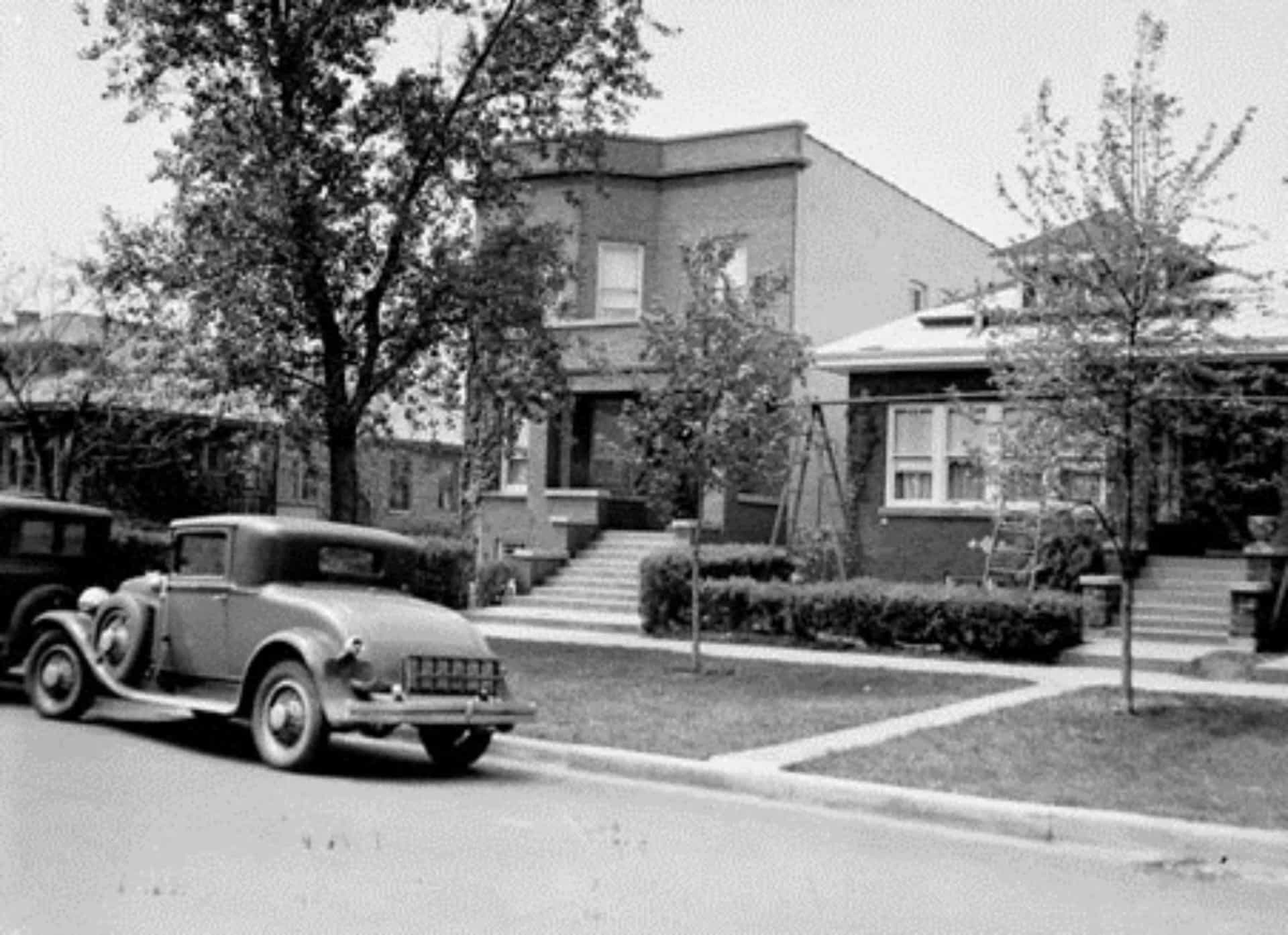 <p>But it was all a ruse. Capone used bribery and widespread intimidation to strengthen his grip on Chicago. He purchased a property at 7244 Prairie Avenue (pictured) in the Greater Grand Crossing community area of Chicago, where he lived with wife Mae and their son.</p>