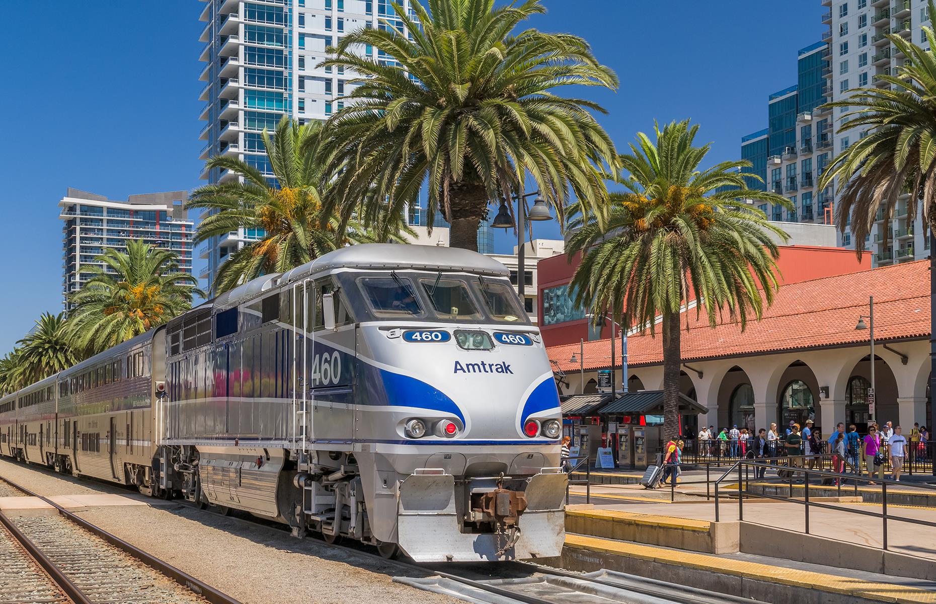 <p>One-way fares start from $62 and the full journey takes just over eight hours. Normally, the route offers 13 daily round-trip services between San Diego and Los Angeles, five to Santa Barbara and two to San Luis Obispo so travelers can be flexible with their itinerary, however, Pacific Surfliner is currently operating a reduced service.</p>
