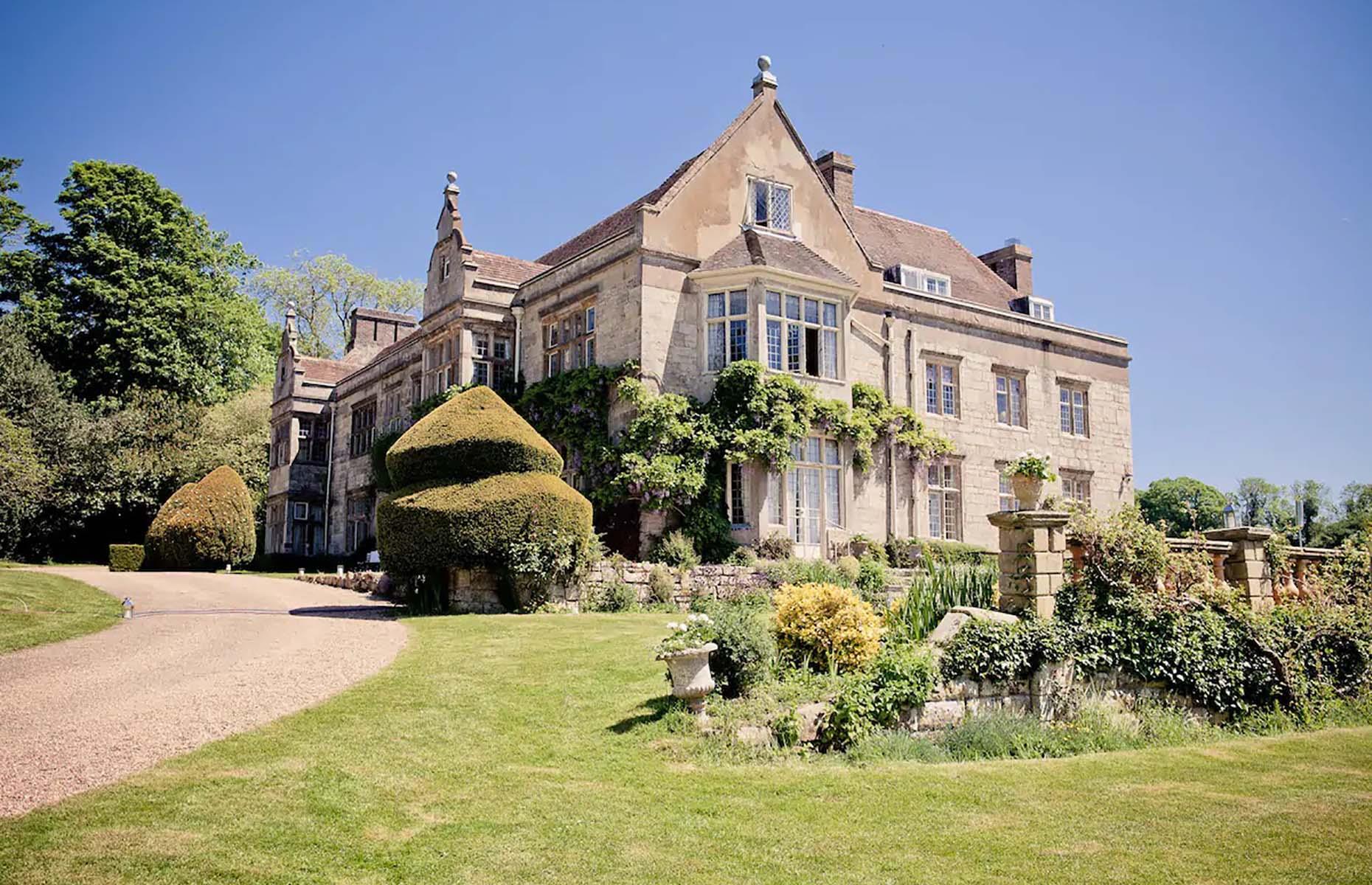 <p>Guests can feel like royalty at <a href="https://www.airbnb.co.uk/rooms/17247743">this Jacobean Grade I-listed building</a> in East Sussex that's been improved with a swimming pool and a tennis court. There are seven themed bedrooms to choose from, plus two acres of formal gardens and a 100-acre park surrounding the stunning country house to enjoy. Inside, the exquisitely decorated rooms bring a feeling of old-style grandeur while the kitchen has been modernized to suit any occasion.</p>