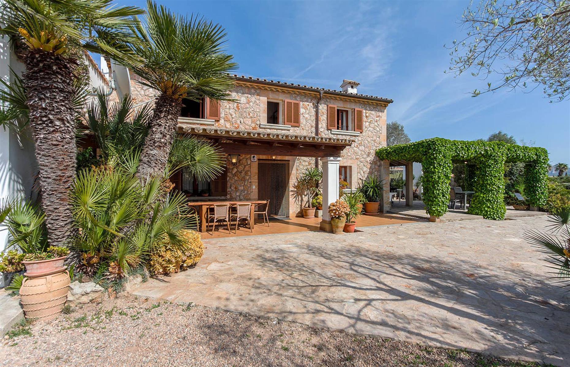 <p>An authentic Mallorcan finca (a Spanish rural cottage) is ideal for family vacations. <a href="https://www.airbnb.co.uk/rooms/1083358">This charming stone house</a> has three bedrooms, a swimming pool, an ivy-covered terrace with a large gas grill and a fully-equipped kitchen. The nearby Port of Pollença is great for restaurants, shops and the beach during summer while the island capital Palma de Mallorca is less than an hour away. Discover <a href="http://www.loveexploring.com/galleries/102602/airbnbs-with-the-most-beautiful-views">Airbnbs with the most beautiful views</a>.</p>