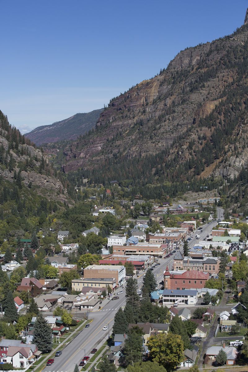 <p>Life's a little more relaxed in Ouray, which is perhaps due to the <a href="http://www.ouraycolorado.com/">non-sulphur hot springs</a> that are popular with locals and visitors alike. The beauty of the surrounding mountains might also inspire a new perspective on life, especially when viewed on a drive on the <a href="http://www.ouraycolorado.com/">San Juan Skyway</a>, one of the most scenic in the country.</p><p><a href="https://www.housebeautiful.com/lifestyle/g3600/best-scenic-byways/"><em>See America's most scenic drives »</em></a></p>