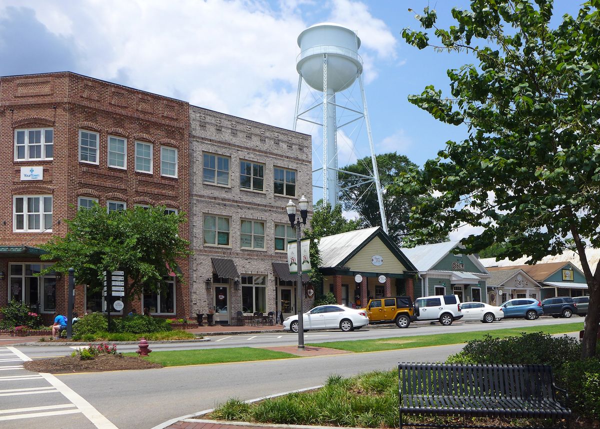 <p>Senoia is famous for being a filming location for <em>The Walking Dead</em>, with plenty of tours catering to fans. (There's also <a href="http://nicandnormans.com/">Nic & Norman's</a>, a restaurant owned by <em>The Walking Dead</em> star Norman Reedus and director/producer Greg Nicotero.) But before that huge hit, residents have been attracted to this adorable town for its historic architecture and quaint shops. The town planned for "smart growth" without sacrificing character with the help of <a href="http://www.historicalconcepts.com/communities/towns-villages-hamlets/senoia-historic-district">Historical Concepts</a>.</p><p><a href="https://www.housebeautiful.com/lifestyle/g3345/historic-homes/"><em>Peek inside 50 famous historic homes »</em></a></p>