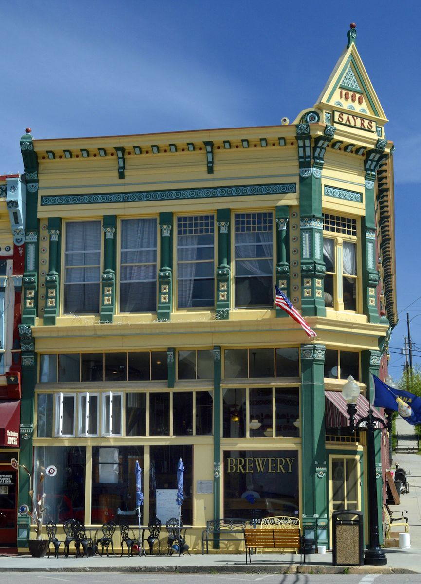 <p>In the 19th century, Philipsburg was a thriving mining town. Today, it's a place where you can find treasures of the antique variety. (Okay, you can also <a href="http://www.visitphilipsburg.com/">pan for sapphires</a> here, too.) If all that searching has you parched, there's no better way to quench your thirst than at the <a href="http://www.visitphilipsburg.com/about-philipsburg/breweries-distilleries.php">Philipsburg Brewing Company</a>, housed in the historic Sayers building.</p><p><a href="https://www.housebeautiful.com/design-inspiration/real-estate/a4224/affordable-montana-mansion-house-tour/"><em>Check out a surprisingly affordable Montana mansion »</em></a></p>