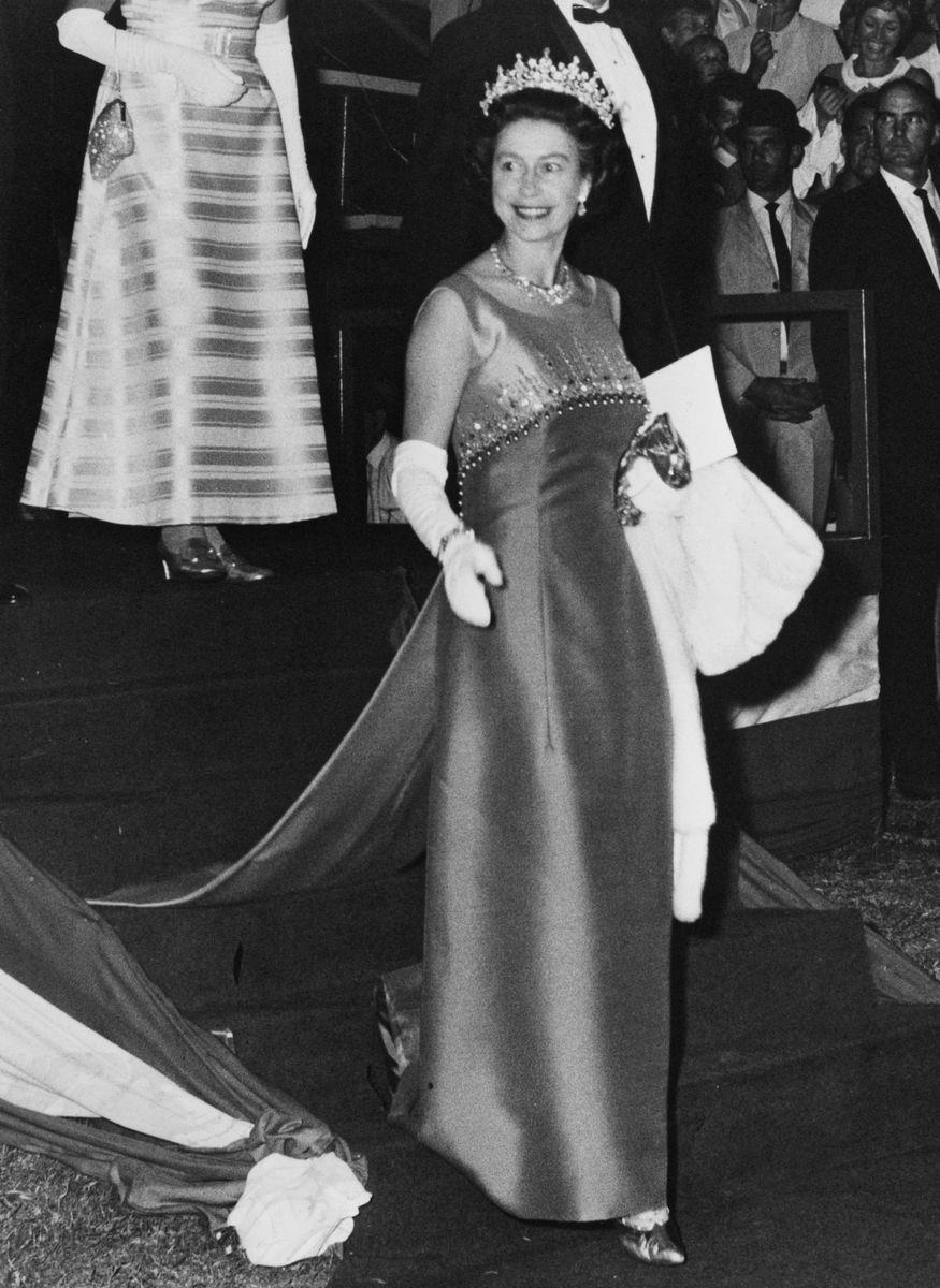 The Greatest Gowns That Queen Elizabeth, Meghan Markle, and More Royals ...