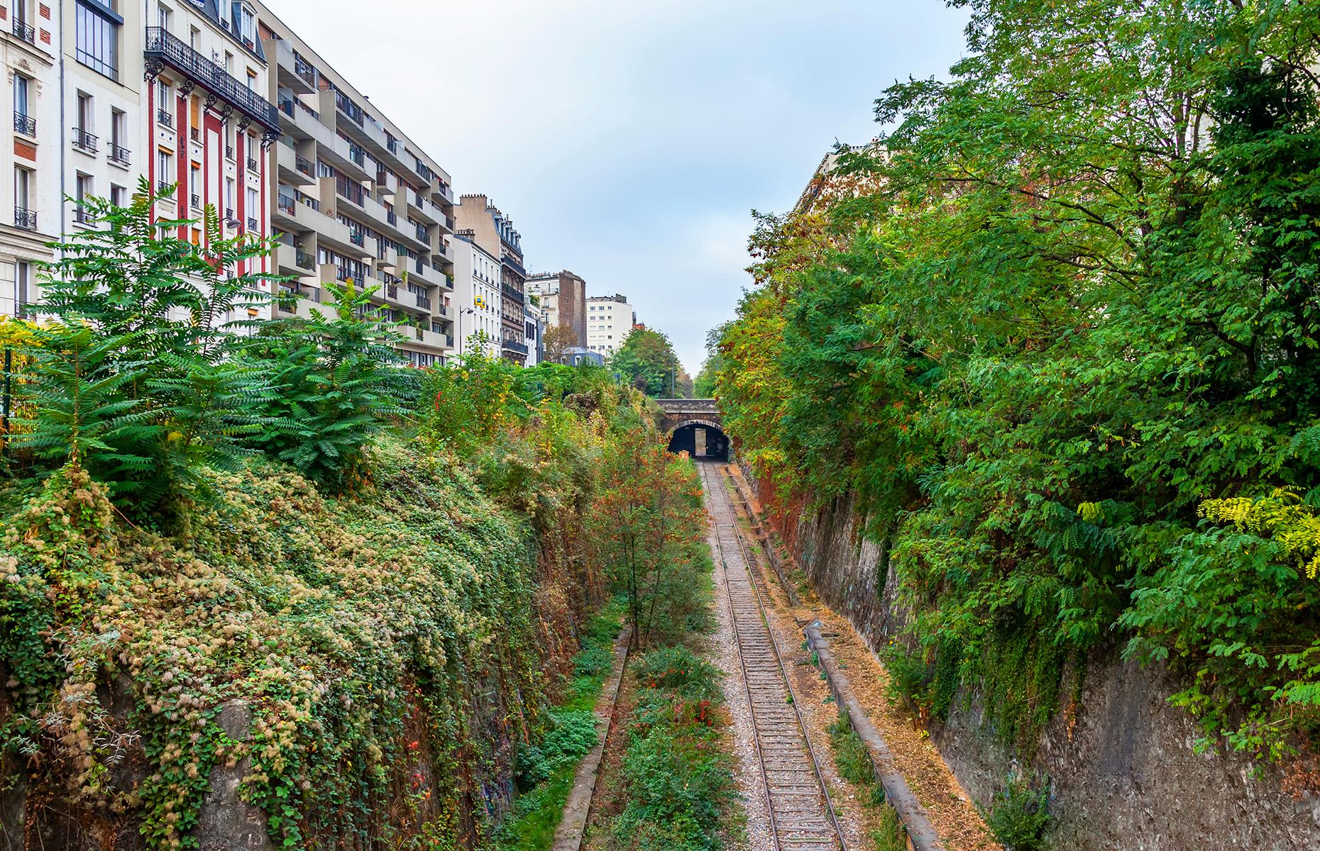<p>Once a busy railway line, Paris's Petite Ceinture fell out of use and was abandoned in the 1930s. It hasn't been forgotten, though. The deserted railway tracks have since been transformed with walking paths, nature trails and gardens, home to a huge variety of plants and animals. Visitors can typically enjoy a peaceful walk along the tracks, taking in graffitied walls rich with greenery and keeping an eye peeled for birds and butterflies. <a href="https://www.loveexploring.com/galleries/80934/last-stop-stunning-photos-of-abandoned-train-stations-around-the-world?page=1">Take a look at more abandoned train stations around the world here</a>.</p>