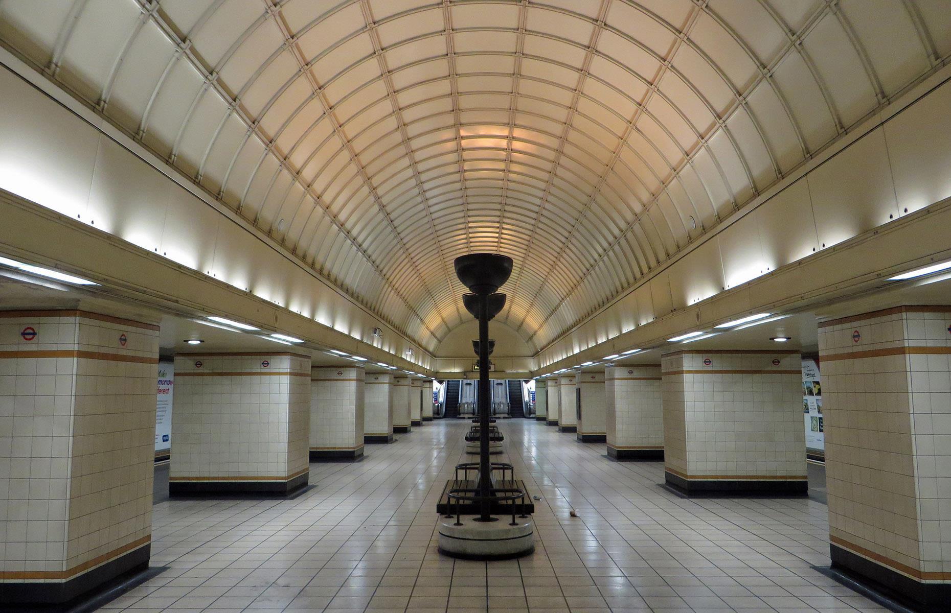 But perhaps some of the least appreciated stations are the ones beyond Zone 1. Think beautiful Art Deco exteriors and interiors of East Finchley and Gants Hill (pictured). Or Cockfosters – a terminus that’s full of architectural peculiarities like angled air vents and arches replicating the shape of a tube carriage.