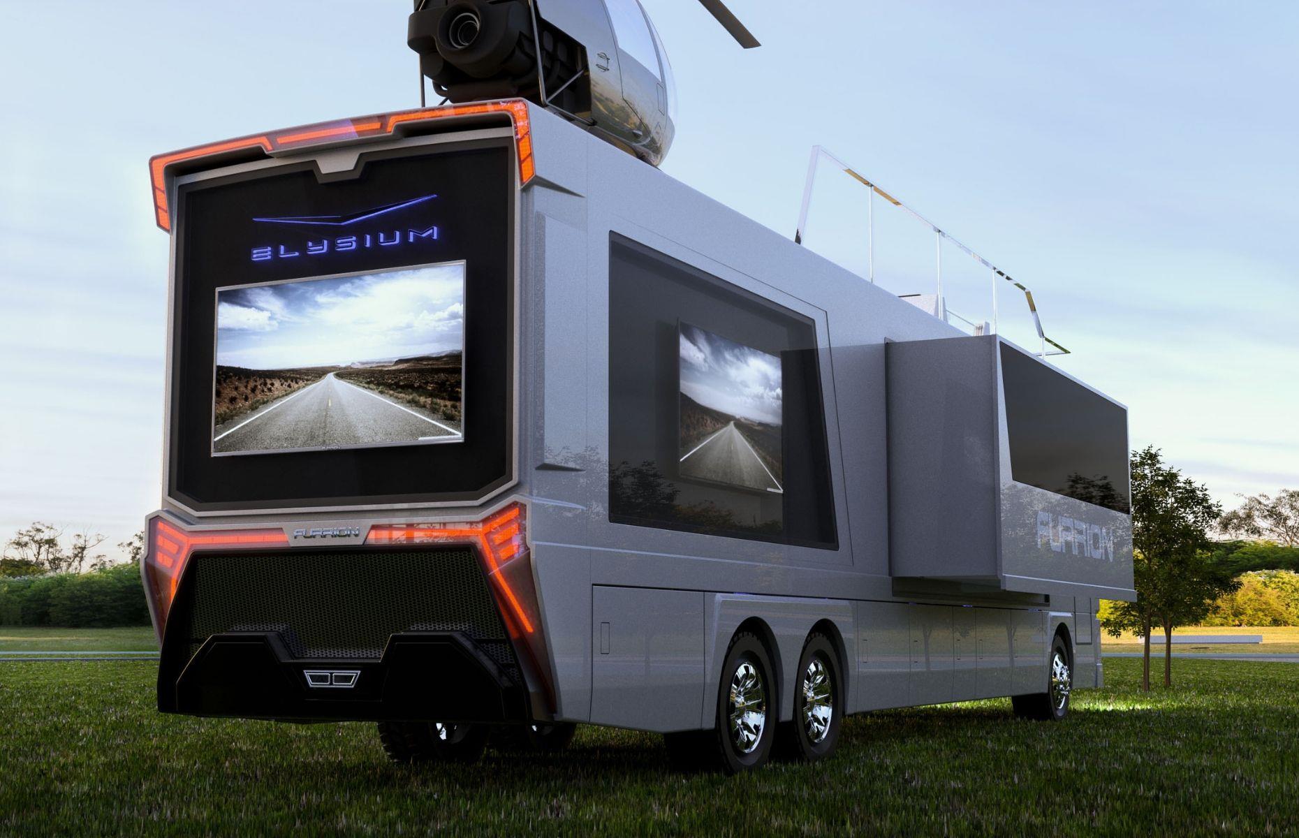<p>As a leader in luxury products for recreational vehicles, Furrion knows a thing or two about living your best life on the move. Created to promote the company's extensive range of high-end appliances and entertainment systems, the impressive 45-foot-long vehicle is outfitted with the latest smart living solutions.</p>