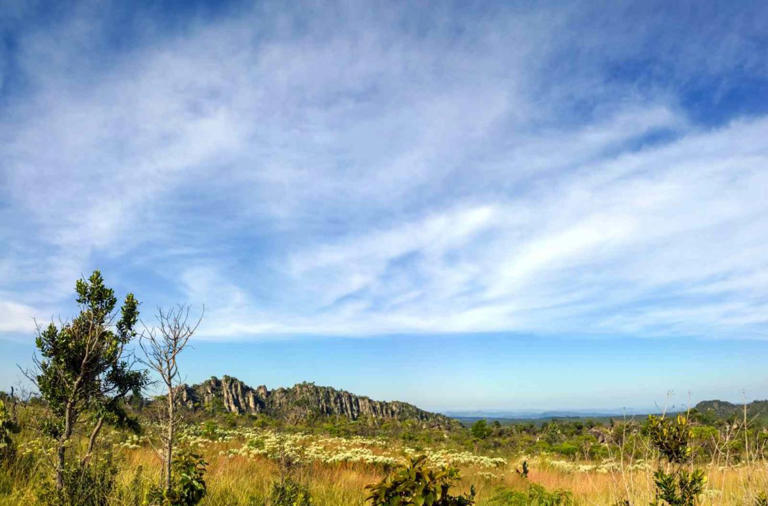  PIRENEUS: o Parque Estadual Pireneus fica em Goiás e tem seu principal acesso pela linda cidade de Pirenópolis. Cachoeiras em meio às paisagens características do cerrado estão entre as atrações (Foto: Vinicius Vieira Mesquita/Wikimedia Commons/CC BY-SA 4.0)