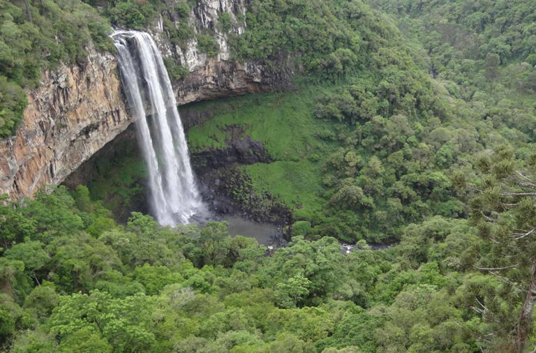  CARACOL: o Parque Estadual do Caracol fica na cidade de Canela, no Rio Grande do Sul, e conta com uma das cachoeiras mais espetaculares do Brasil (Foto: sergiojpa/Pixabay/CC0 Creative Commons)