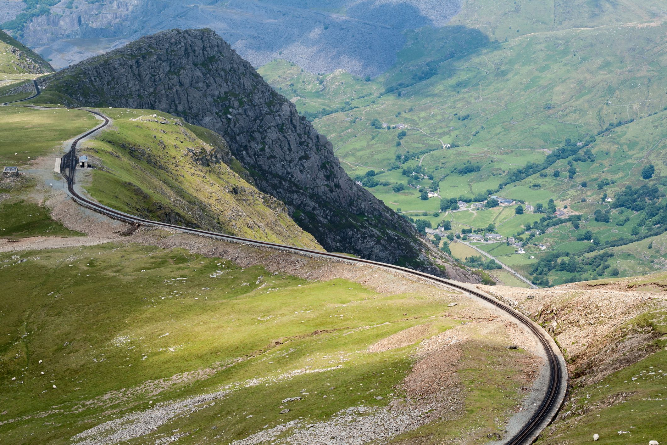 <p>For a shorter train journey with unbelievable views, consider a ride with Snowdon Mountain Railway in Wales. A small diesel carriage takes passengers nearly the whole way up to the summit of Snowdon, the highest mountain in Wales.</p><p>The journey takes about 45 minutes and ends at Clogwyn Station, where you can take time to enjoy the views of Snowdonia National Park. The park is within driving distance of Liverpool, so it could provide a welcome escape from the city if you’re interested.</p>