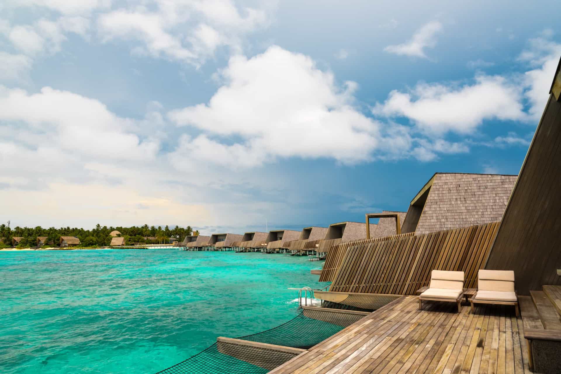 <p>There are around 130 resorts in the Maldives, but the St. Regis Resort is considered one of the most opulent. Every resort has "water villas," which are houses on stilts where you can wake up to crystal blue water.</p>